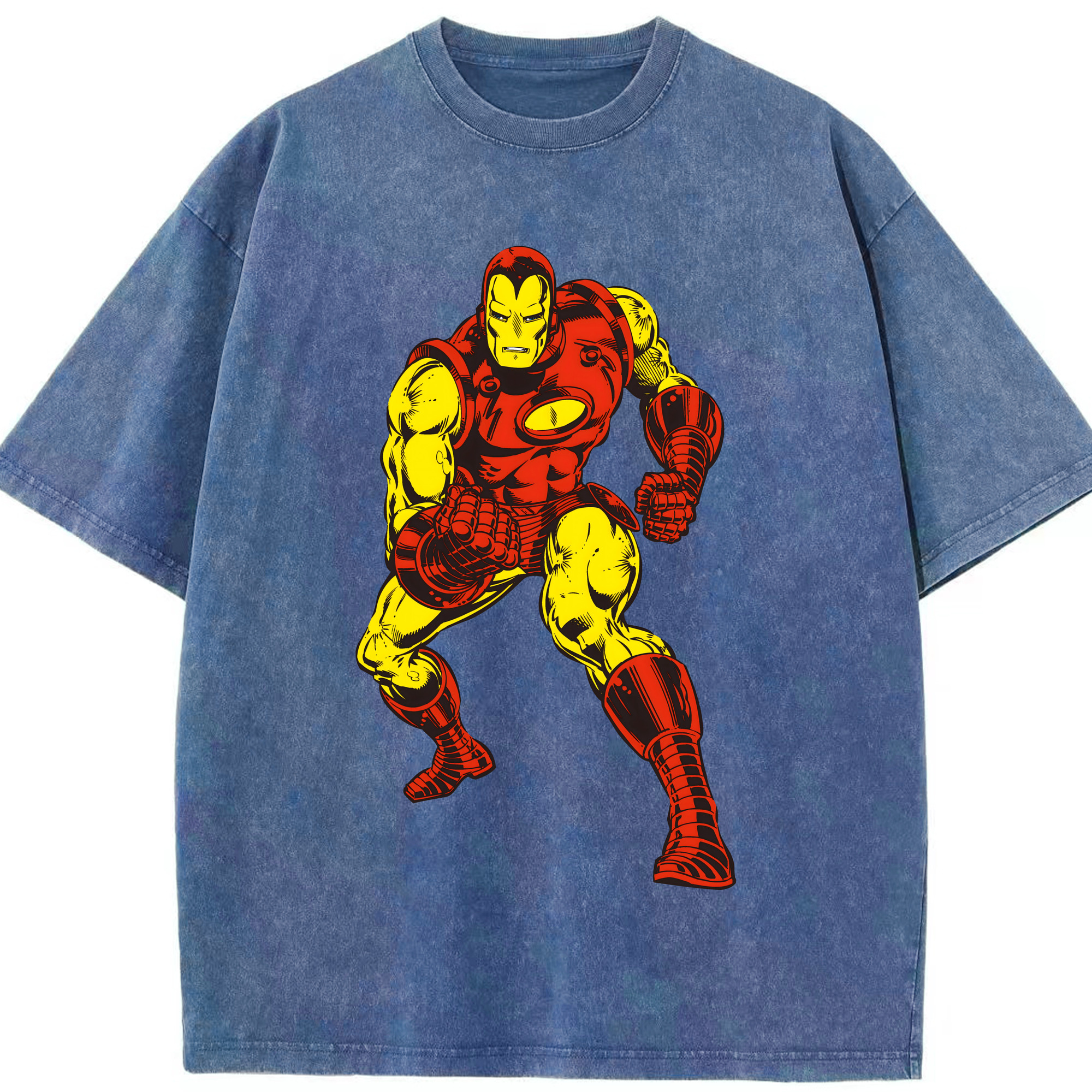 （画像用） アベンジャーズ The Avengers 綿100% ヴィンテージ風 半袖Tシャツ（フロントプリント）