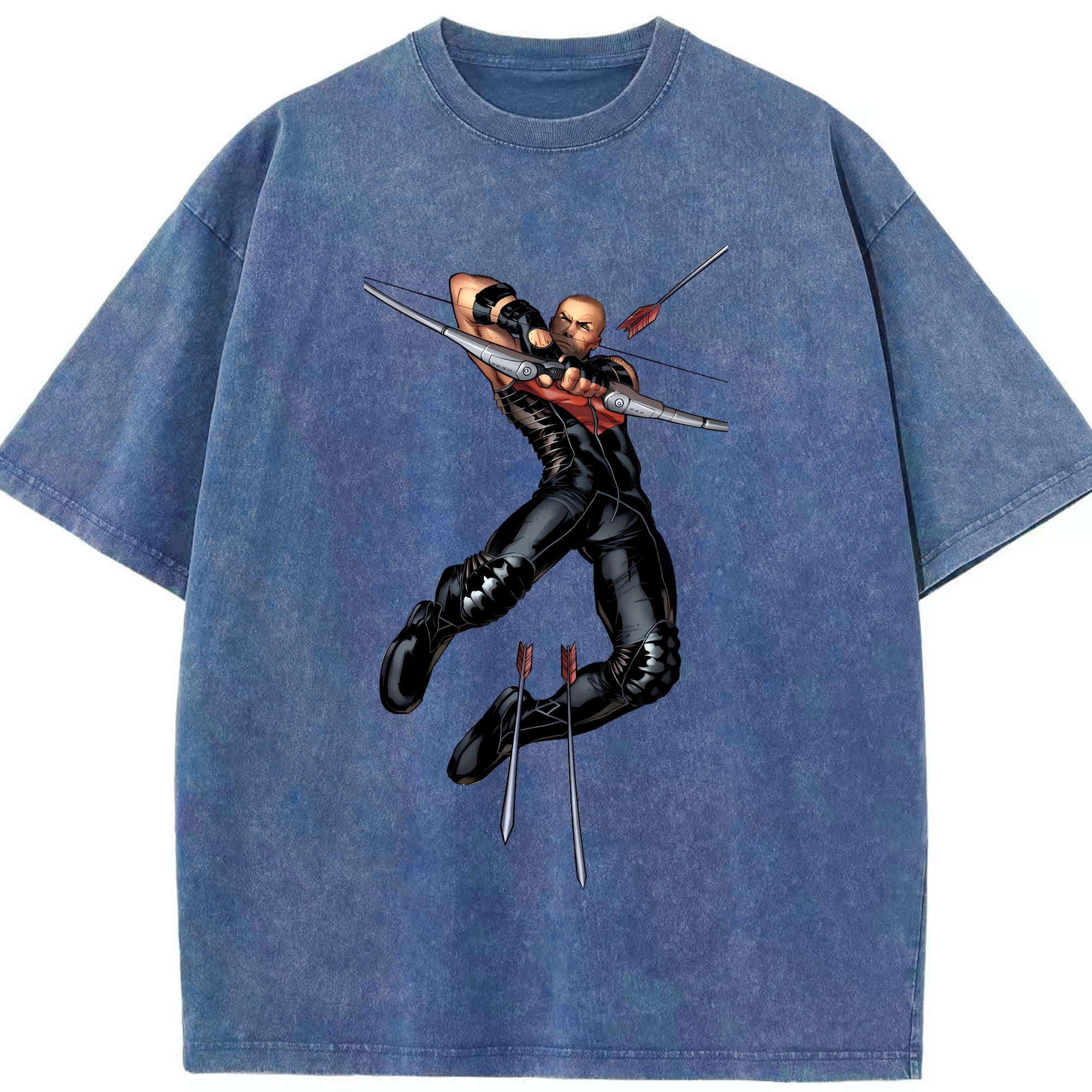 （画像用） アベンジャーズ The Avengers 綿100% ヴィンテージ風 半袖Tシャツ（フロントプリント）