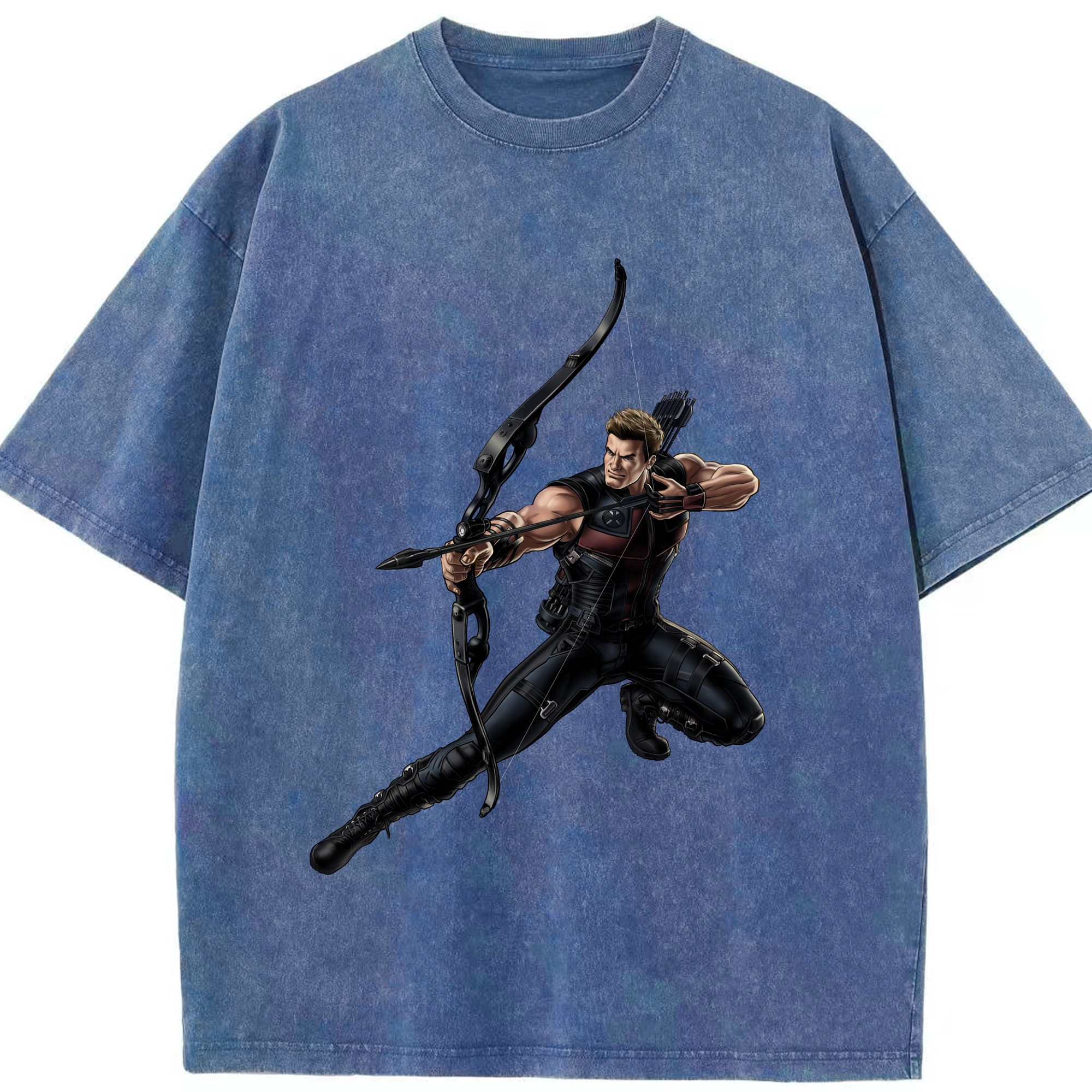 （画像用） アベンジャーズ The Avengers 綿100% ヴィンテージ風 半袖Tシャツ（フロントプリント）