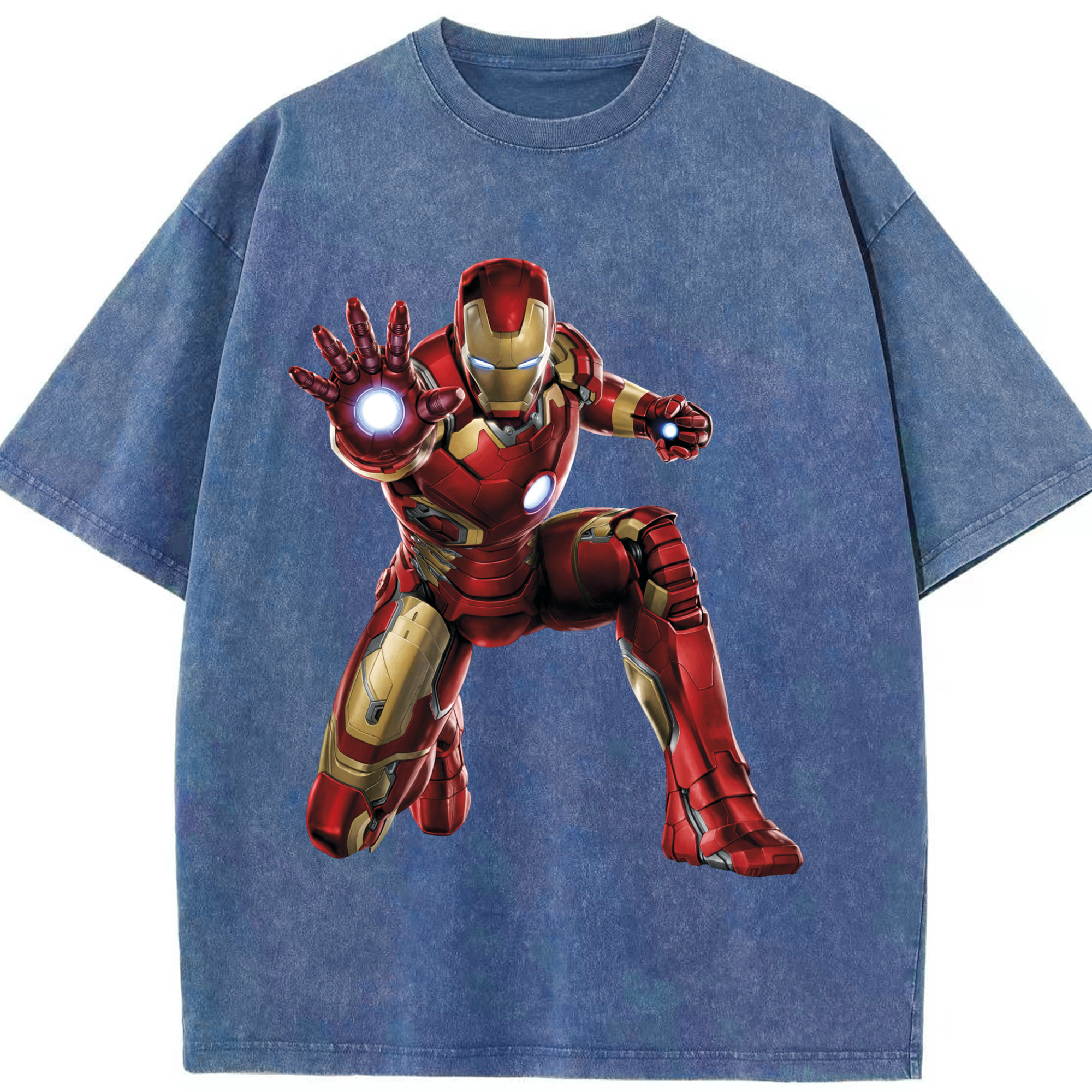 （画像用） アベンジャーズ The Avengers 綿100% ヴィンテージ風 半袖Tシャツ（フロントプリント）