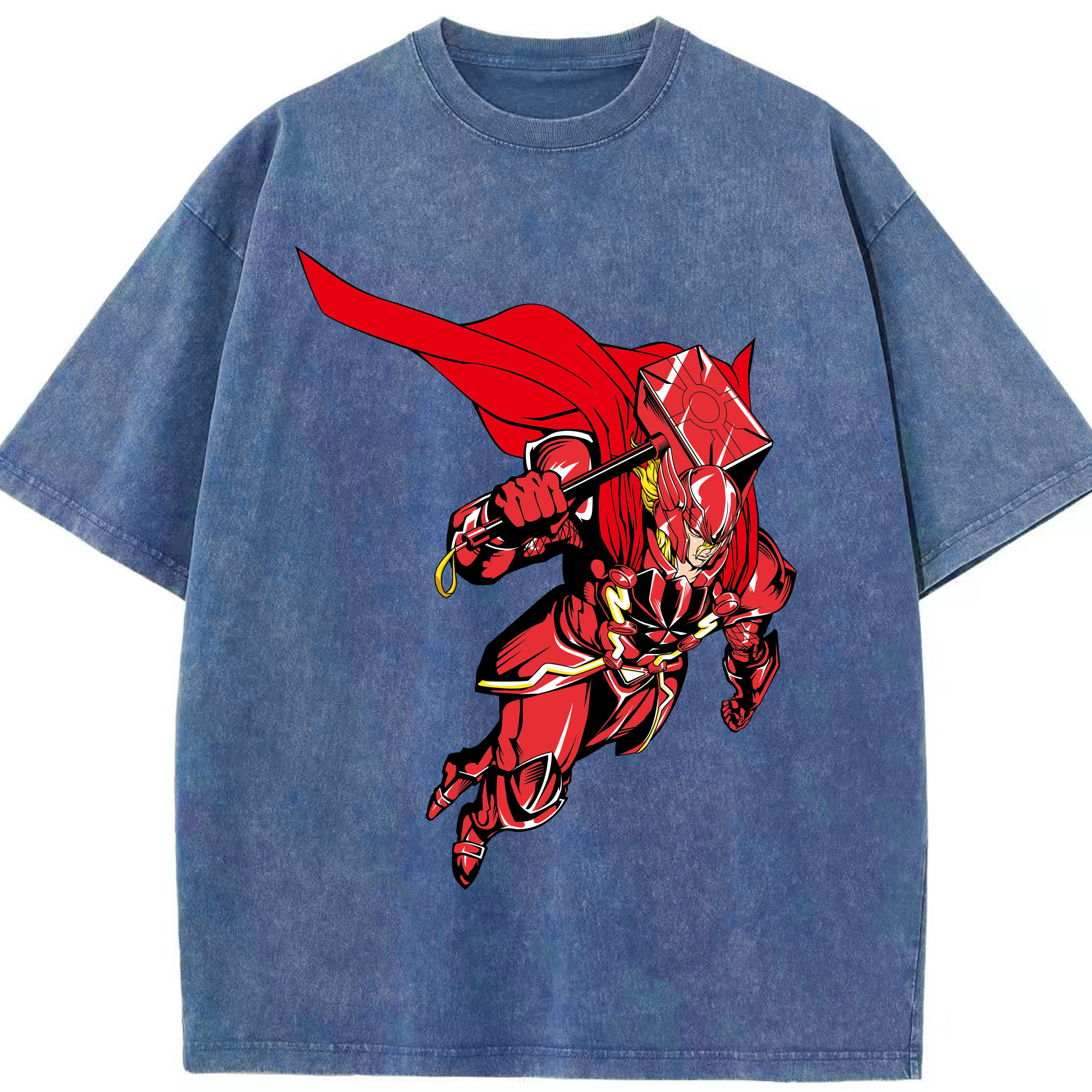 （画像用） アベンジャーズ The Avengers 綿100% ヴィンテージ風 半袖Tシャツ（フロントプリント）