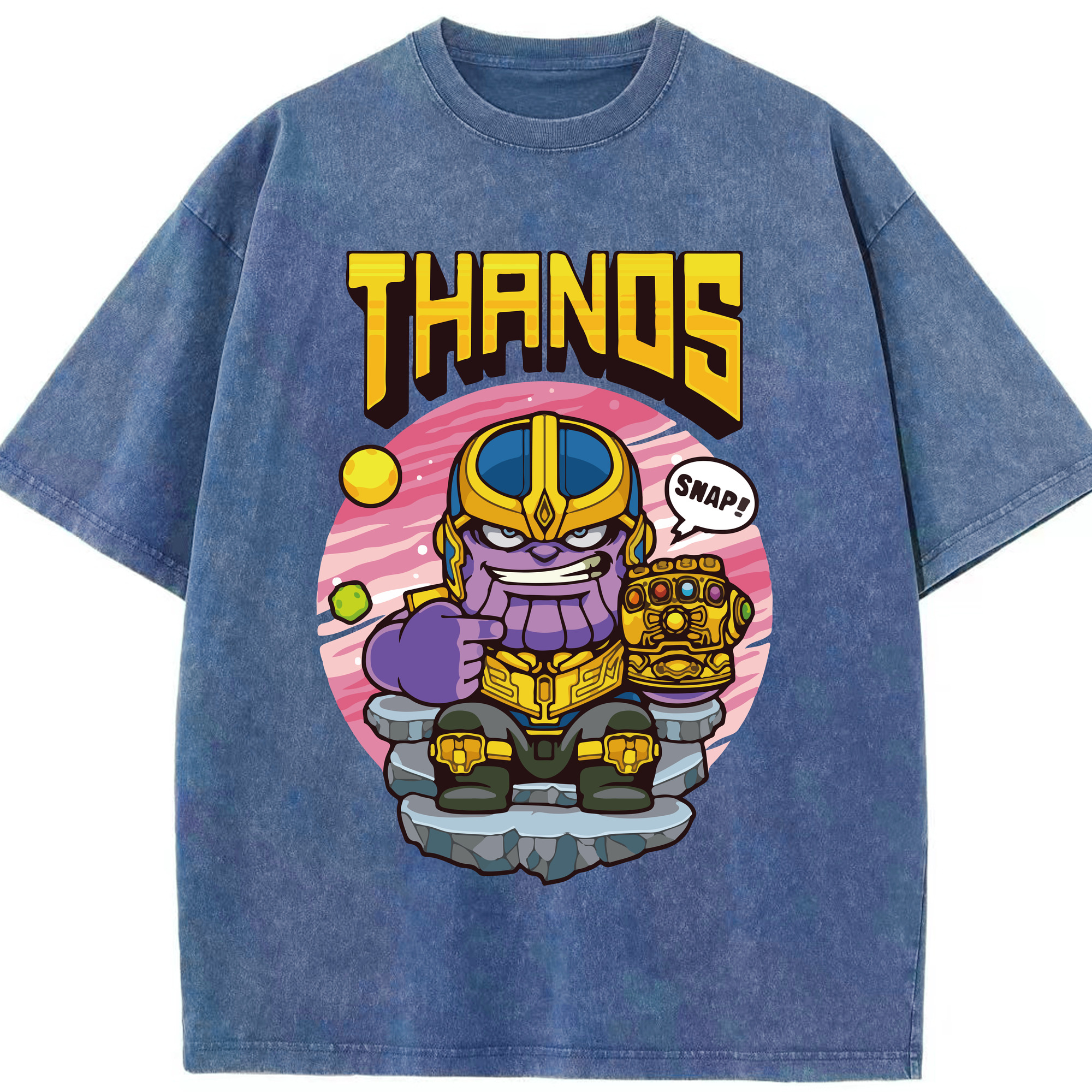 （画像用） アベンジャーズ The Avengers 綿100% ヴィンテージ風 半袖Tシャツ（フロントプリント）