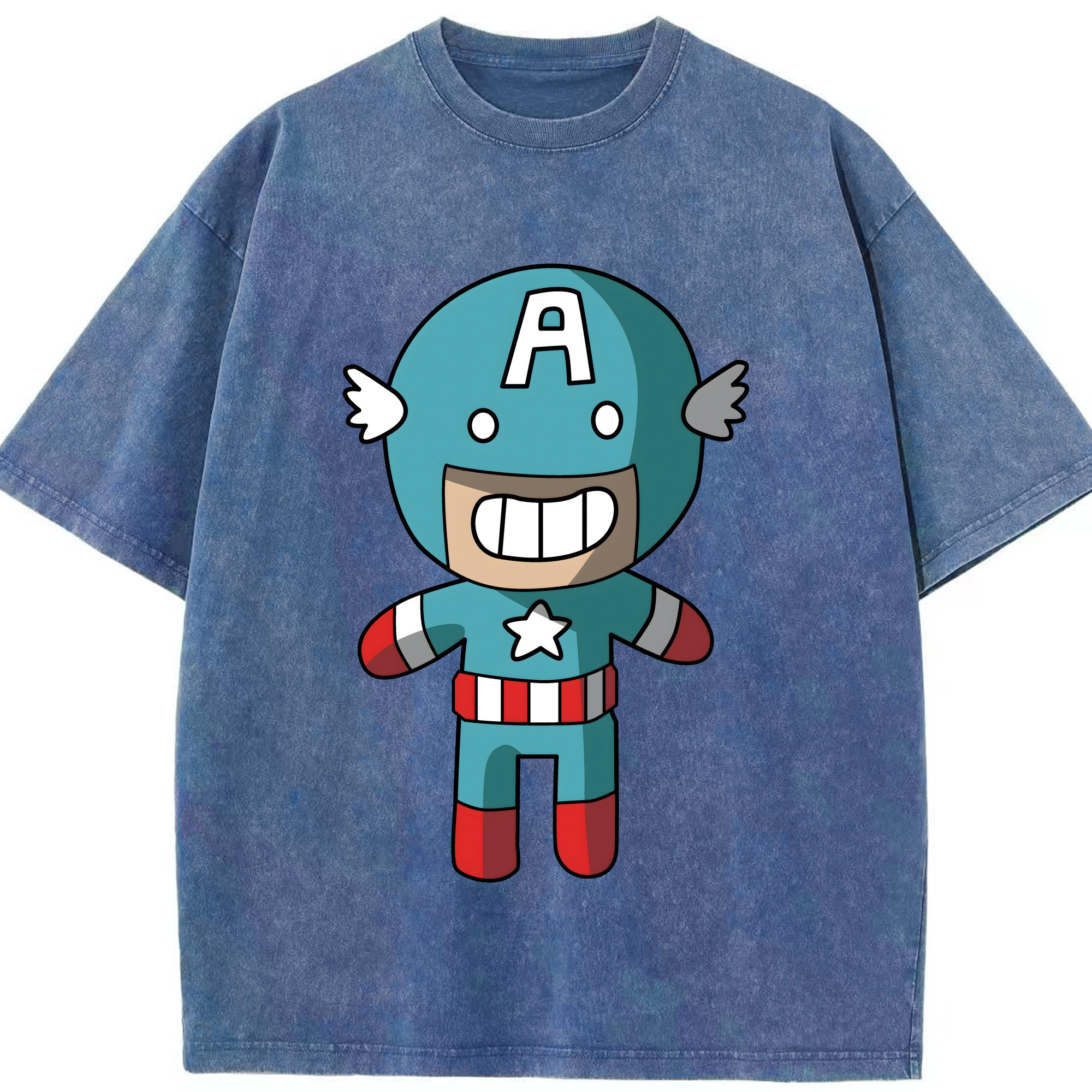 （画像用） アベンジャーズ The Avengers 綿100% ヴィンテージ風 半袖Tシャツ（フロントプリント）