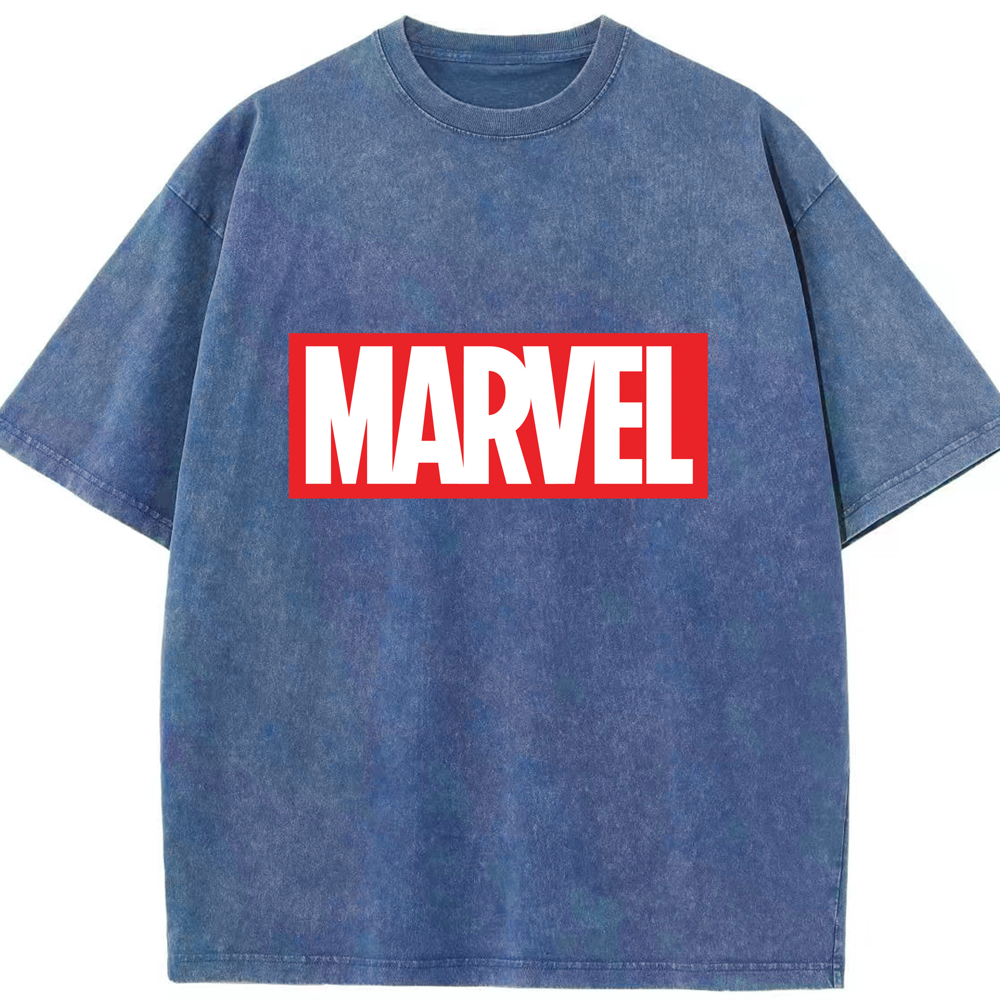 （画像用） アベンジャーズ The Avengers 綿100% ヴィンテージ風 半袖Tシャツ（フロントプリント）