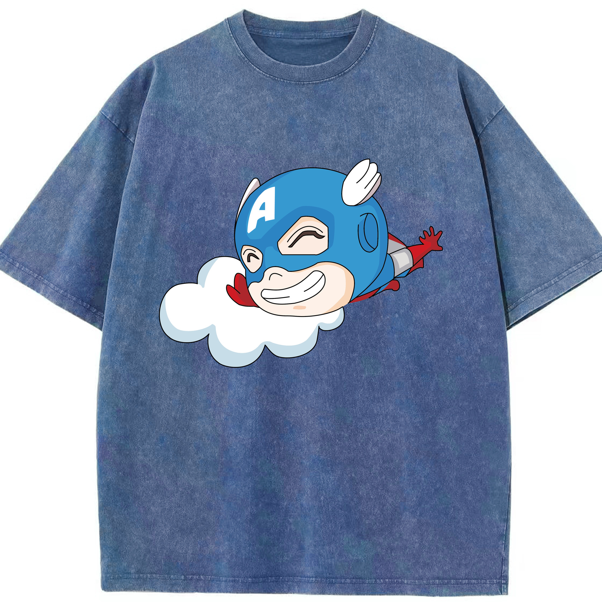 （画像用） アベンジャーズ The Avengers 綿100% ヴィンテージ風 半袖Tシャツ（フロントプリント）