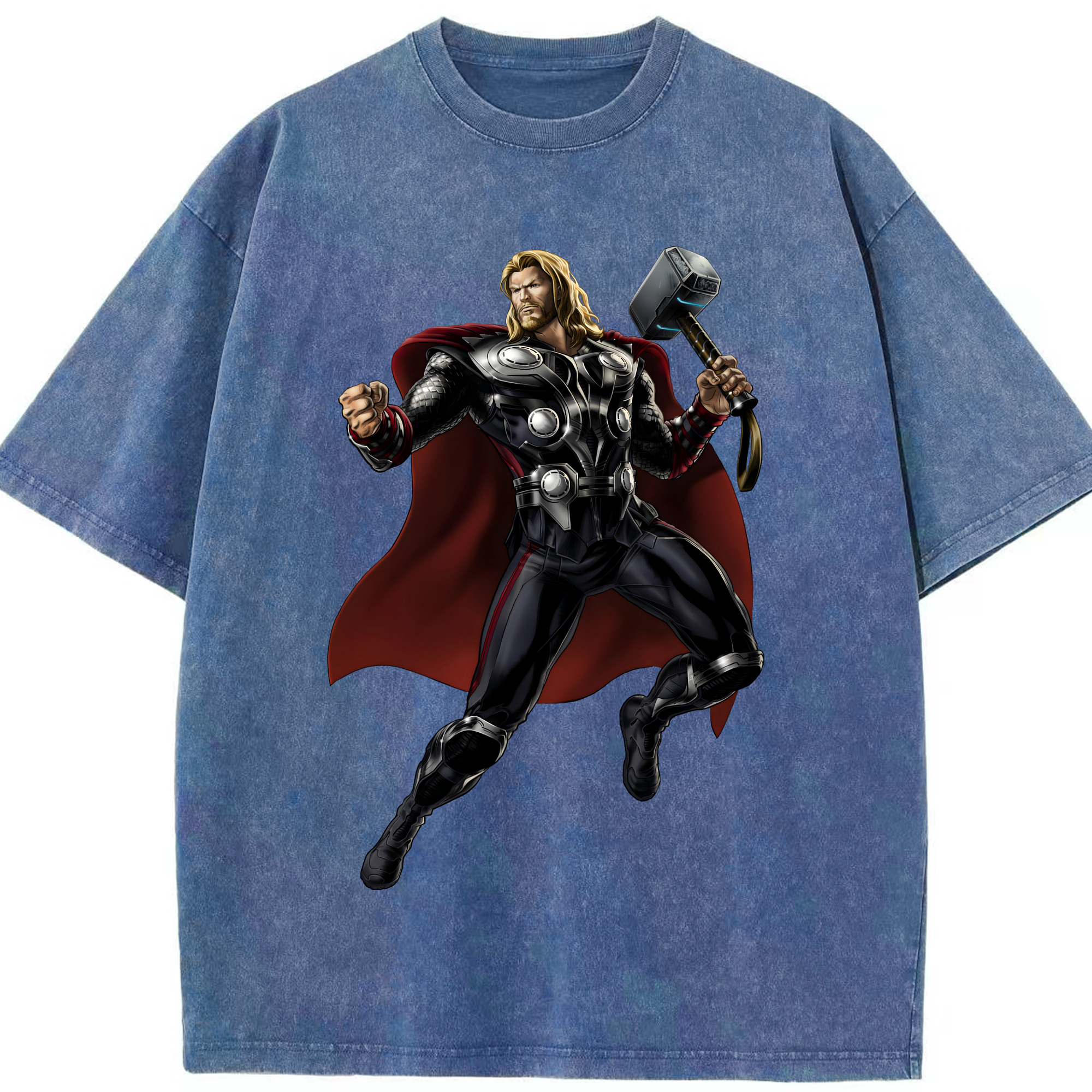 （画像用） アベンジャーズ The Avengers 綿100% ヴィンテージ風 半袖Tシャツ（フロントプリント）