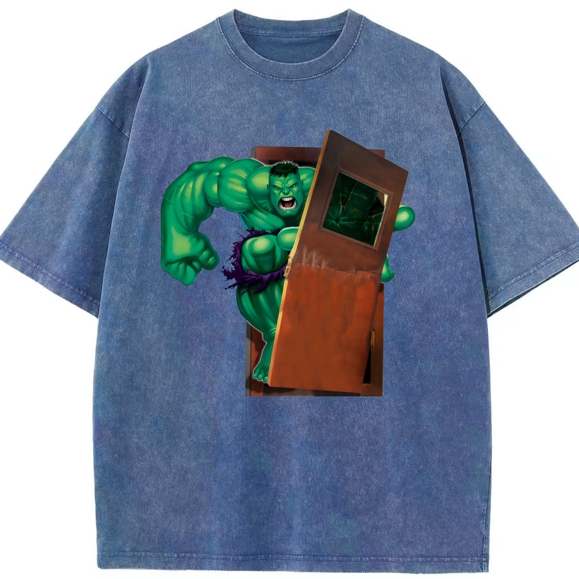 （画像用） アベンジャーズ The Avengers 綿100% ヴィンテージ風 半袖Tシャツ（フロントプリント）