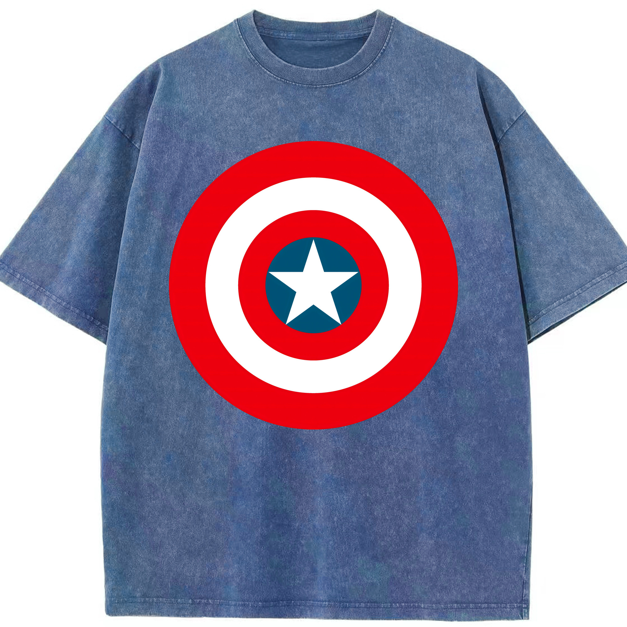 アベンジャーズ The Avengers 綿100% ヴィンテージ風 半袖Tシャツ（フロントプリント）