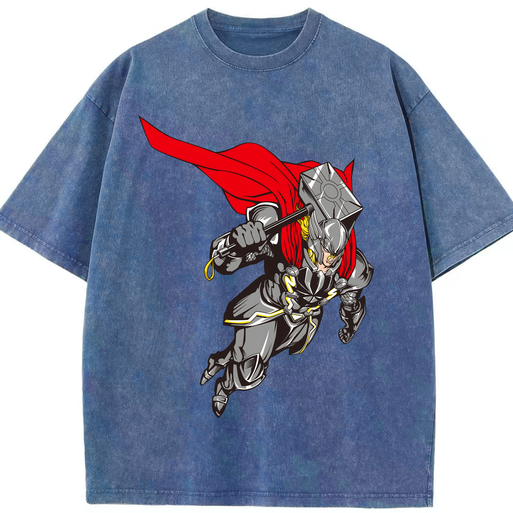 （画像用） アベンジャーズ The Avengers 綿100% ヴィンテージ風 半袖Tシャツ（フロントプリント）