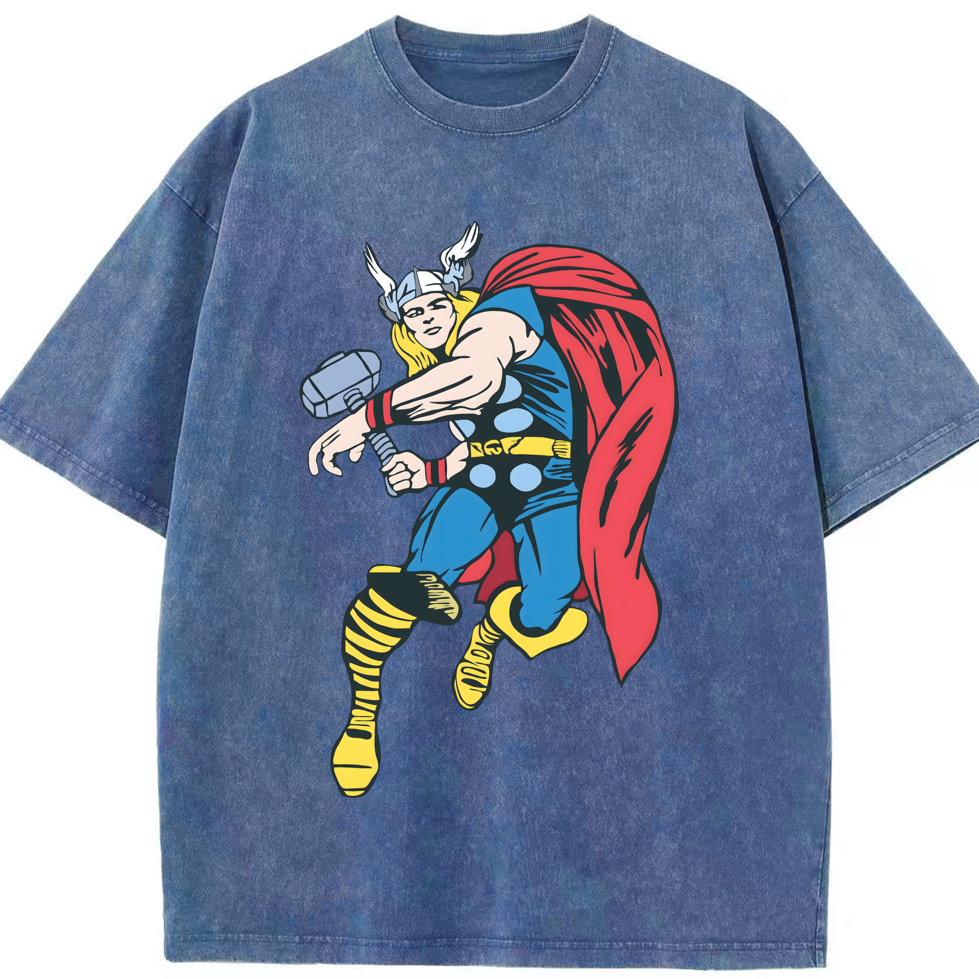 （画像用） アベンジャーズ The Avengers 綿100% ヴィンテージ風 半袖Tシャツ（フロントプリント）