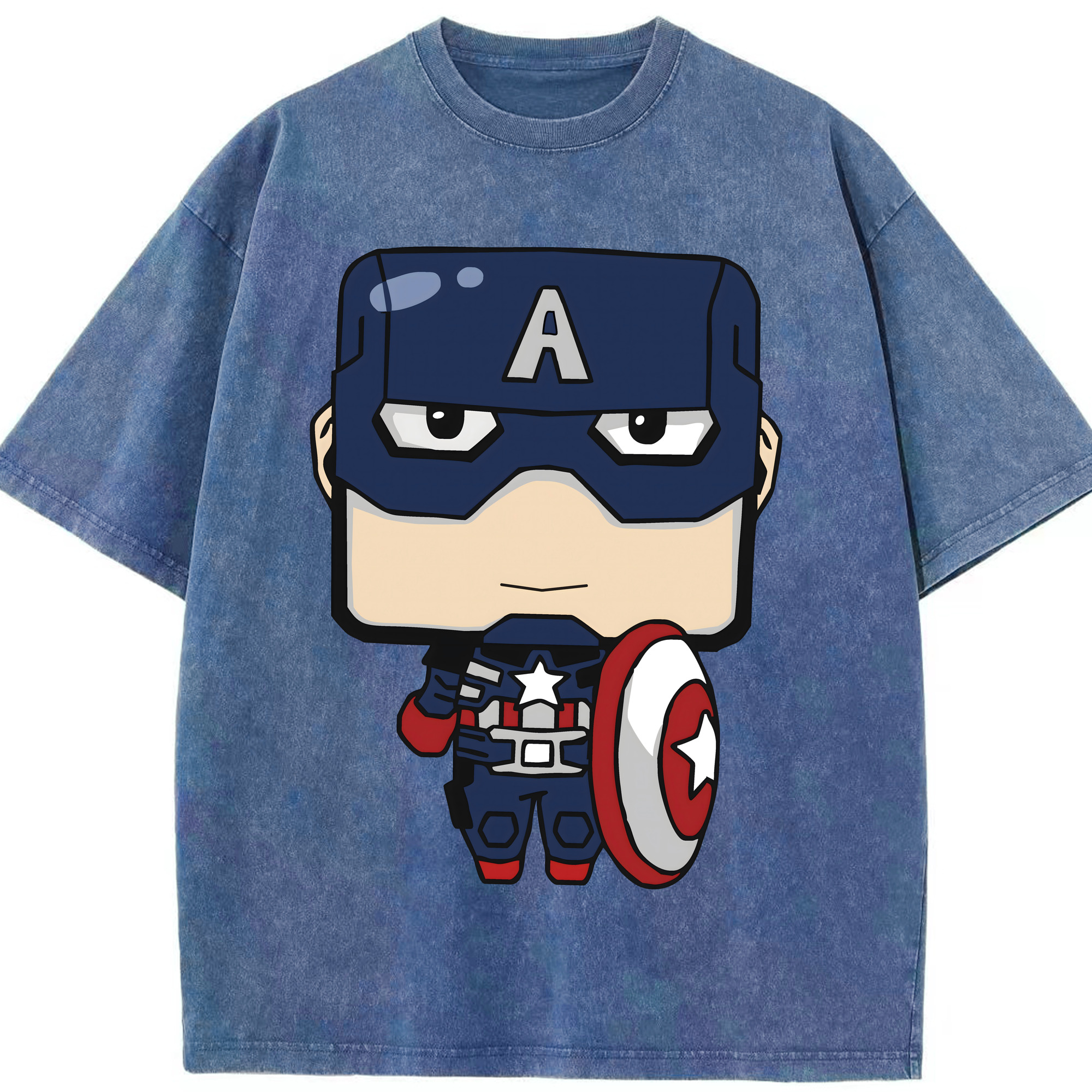 （画像用） アベンジャーズ The Avengers 綿100% ヴィンテージ風 半袖Tシャツ（フロントプリント）
