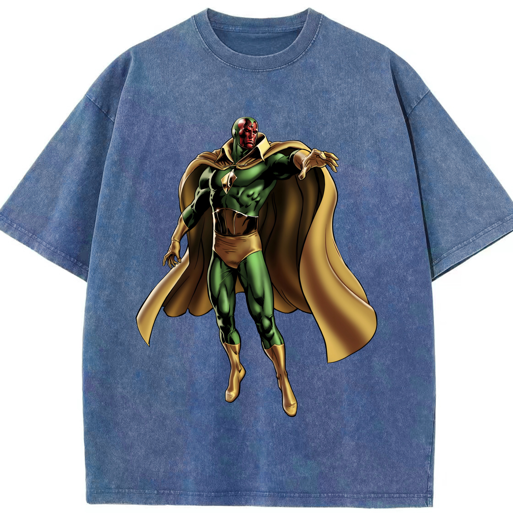 （画像用） アベンジャーズ The Avengers 綿100% ヴィンテージ風 半袖Tシャツ（フロントプリント）