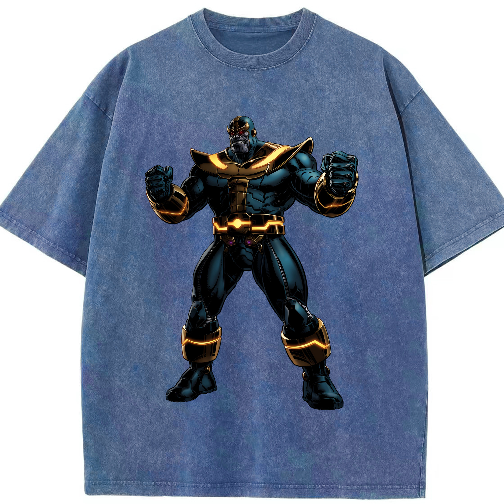 （画像用） アベンジャーズ The Avengers 綿100% ヴィンテージ風 半袖Tシャツ（フロントプリント）