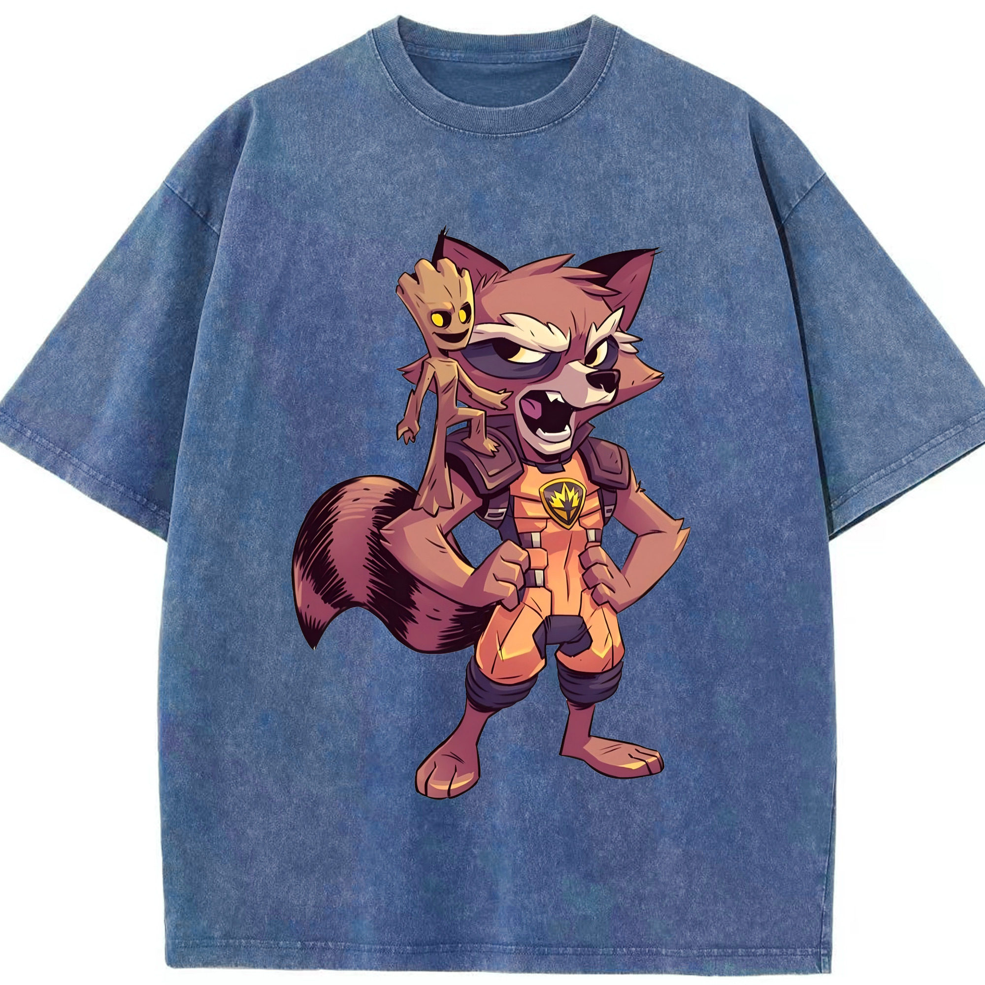 （画像用） アベンジャーズ The Avengers 綿100% ヴィンテージ風 半袖Tシャツ（フロントプリント）