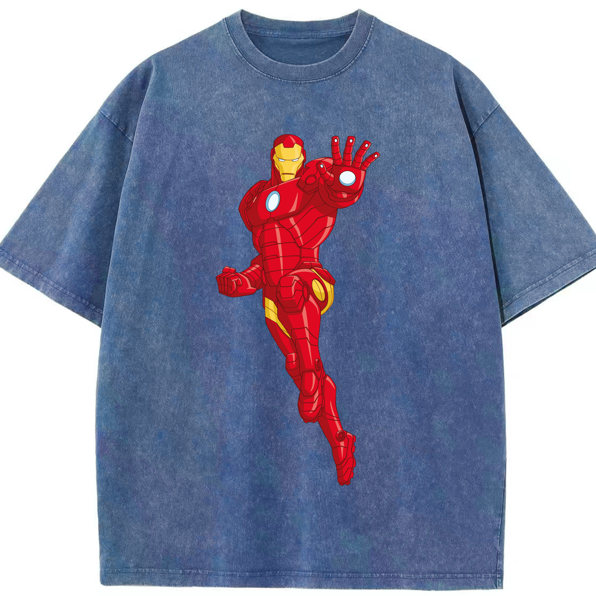（画像用） アベンジャーズ The Avengers 綿100% ヴィンテージ風 半袖Tシャツ（フロントプリント）