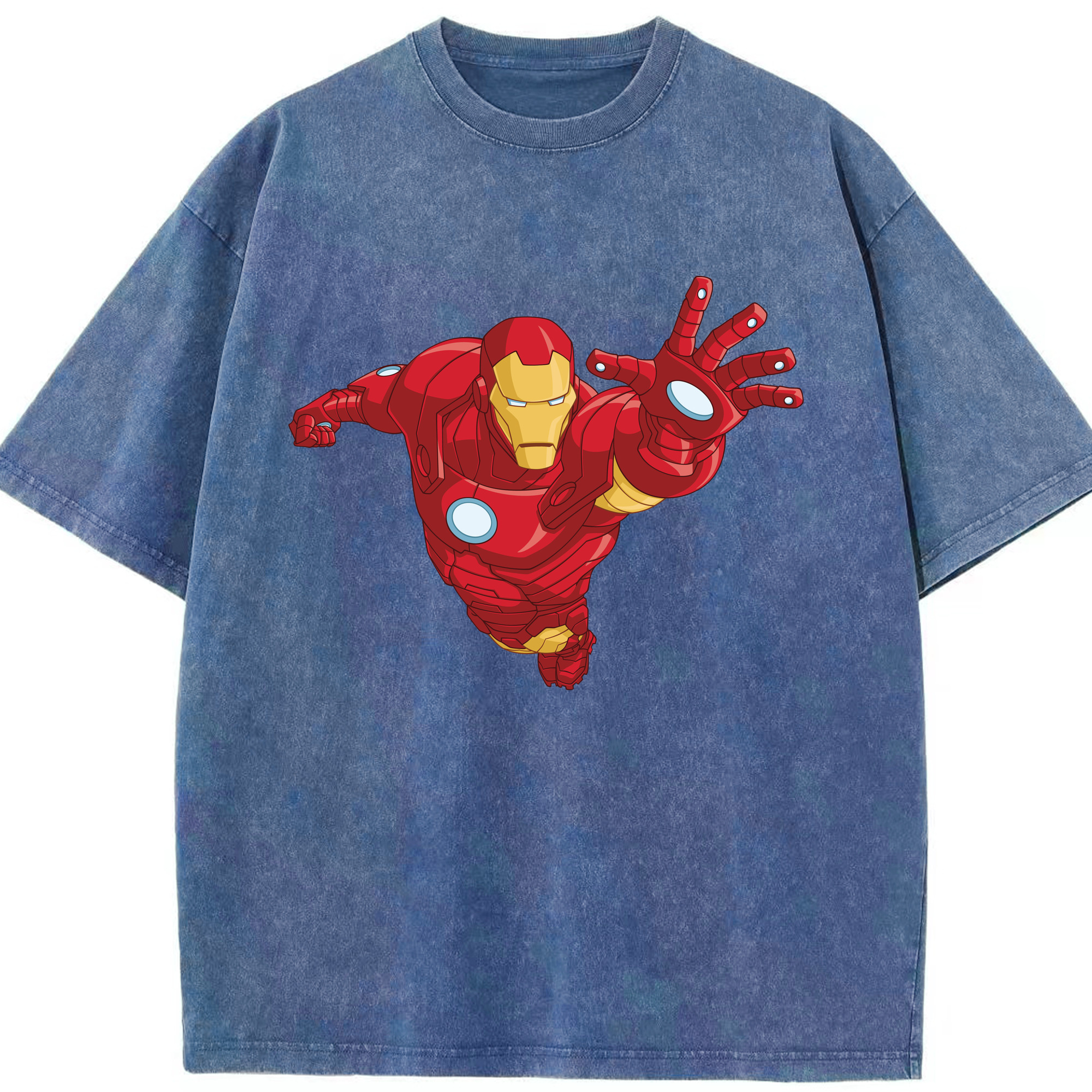 （画像用） アベンジャーズ The Avengers 綿100% ヴィンテージ風 半袖Tシャツ（フロントプリント）