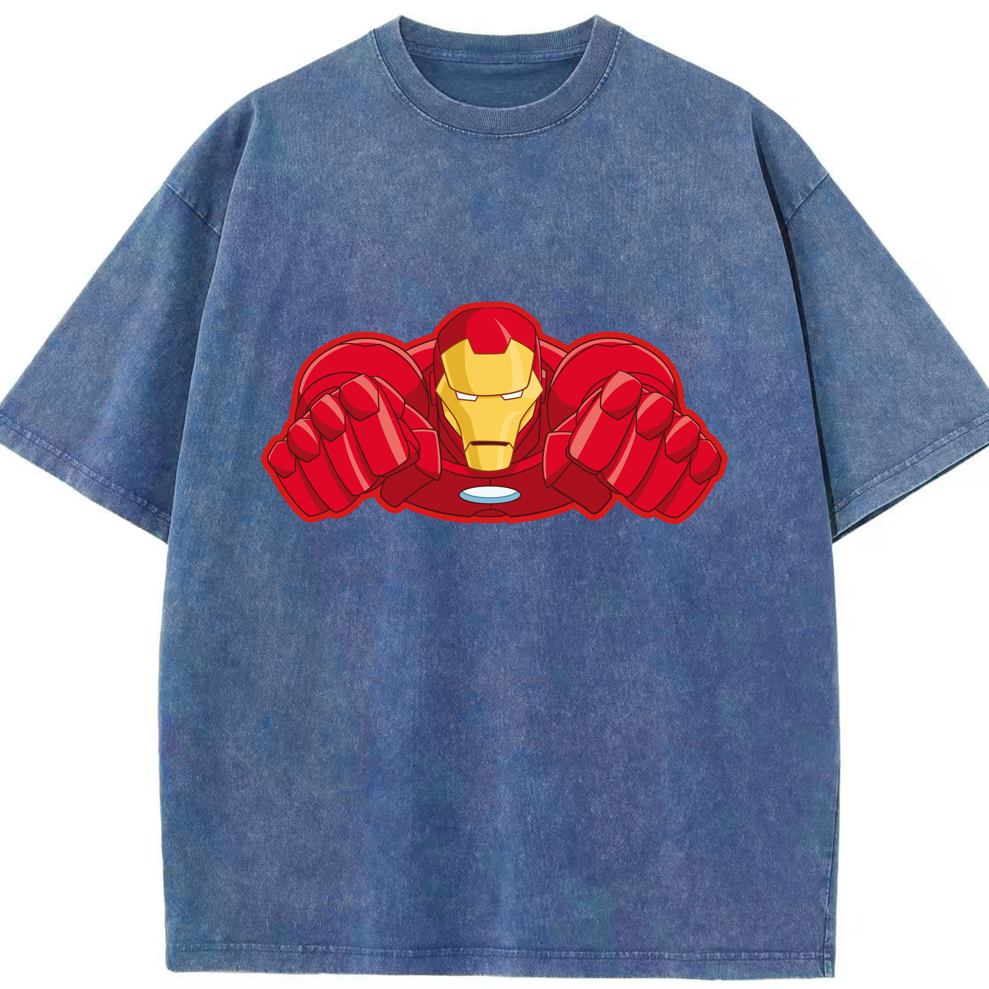 （画像用） アベンジャーズ The Avengers 綿100% ヴィンテージ風 半袖Tシャツ（フロントプリント）