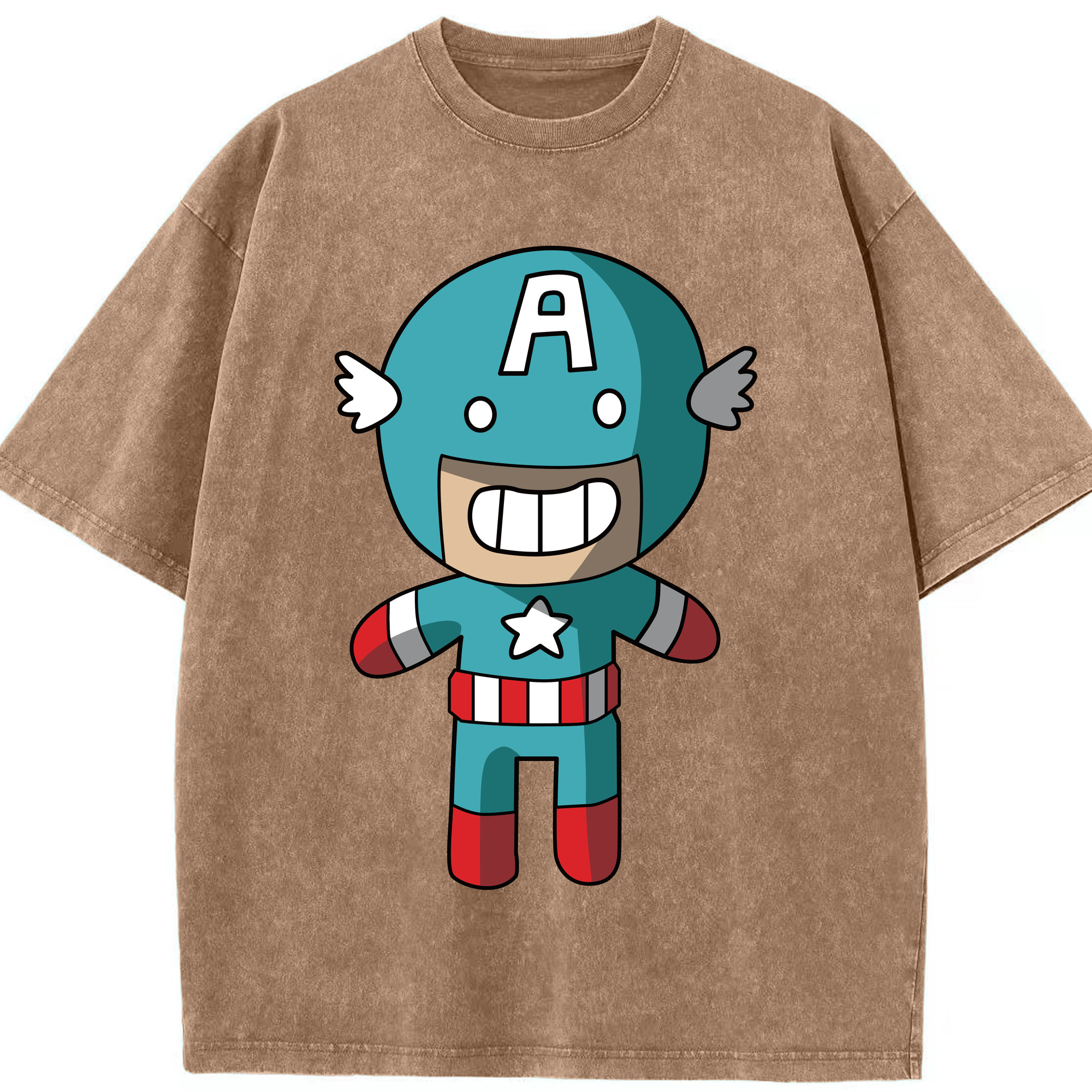 （画像用） アベンジャーズ The Avengers 綿100% ヴィンテージ風 半袖Tシャツ（フロントプリント）