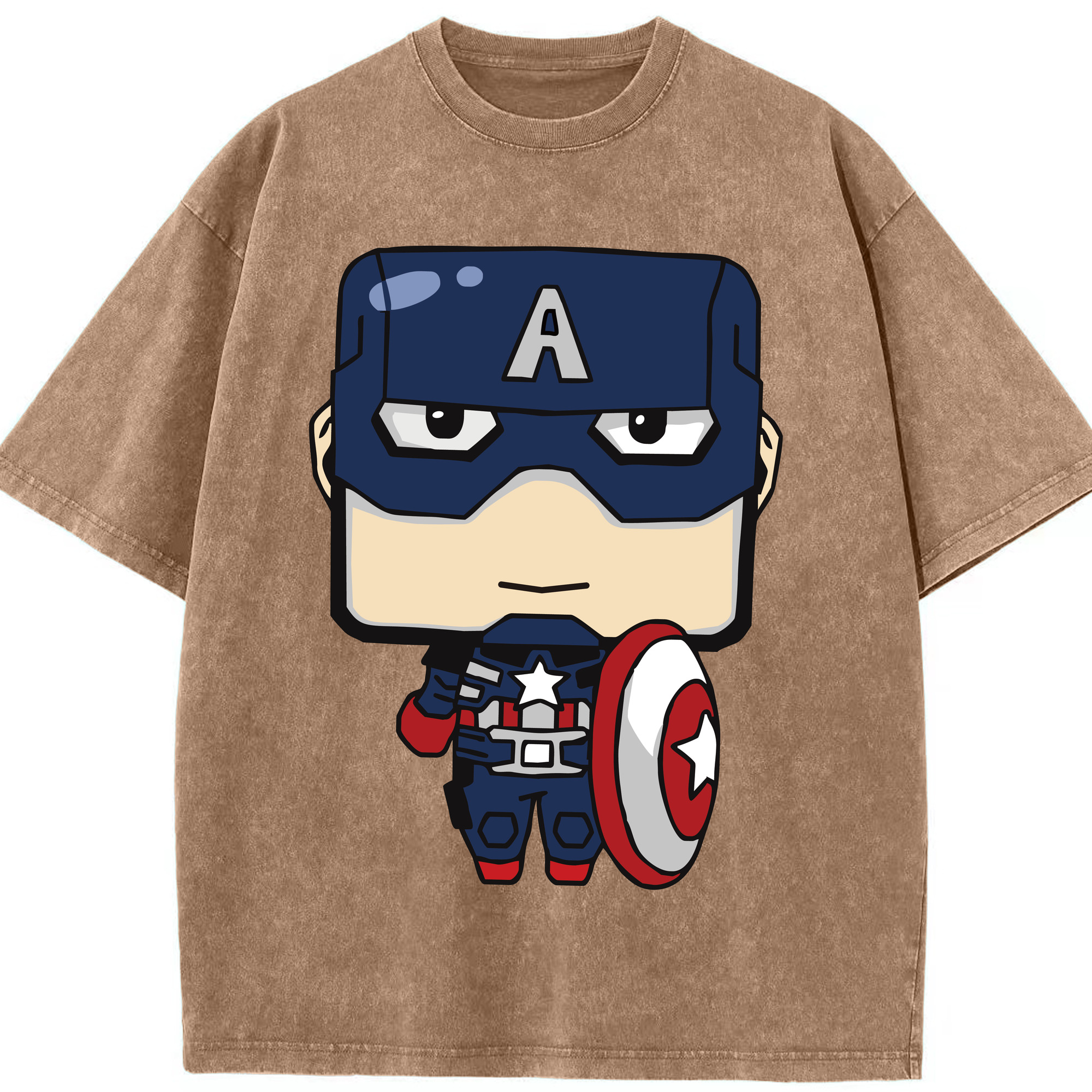 （画像用） アベンジャーズ The Avengers 綿100% ヴィンテージ風 半袖Tシャツ（フロントプリント）