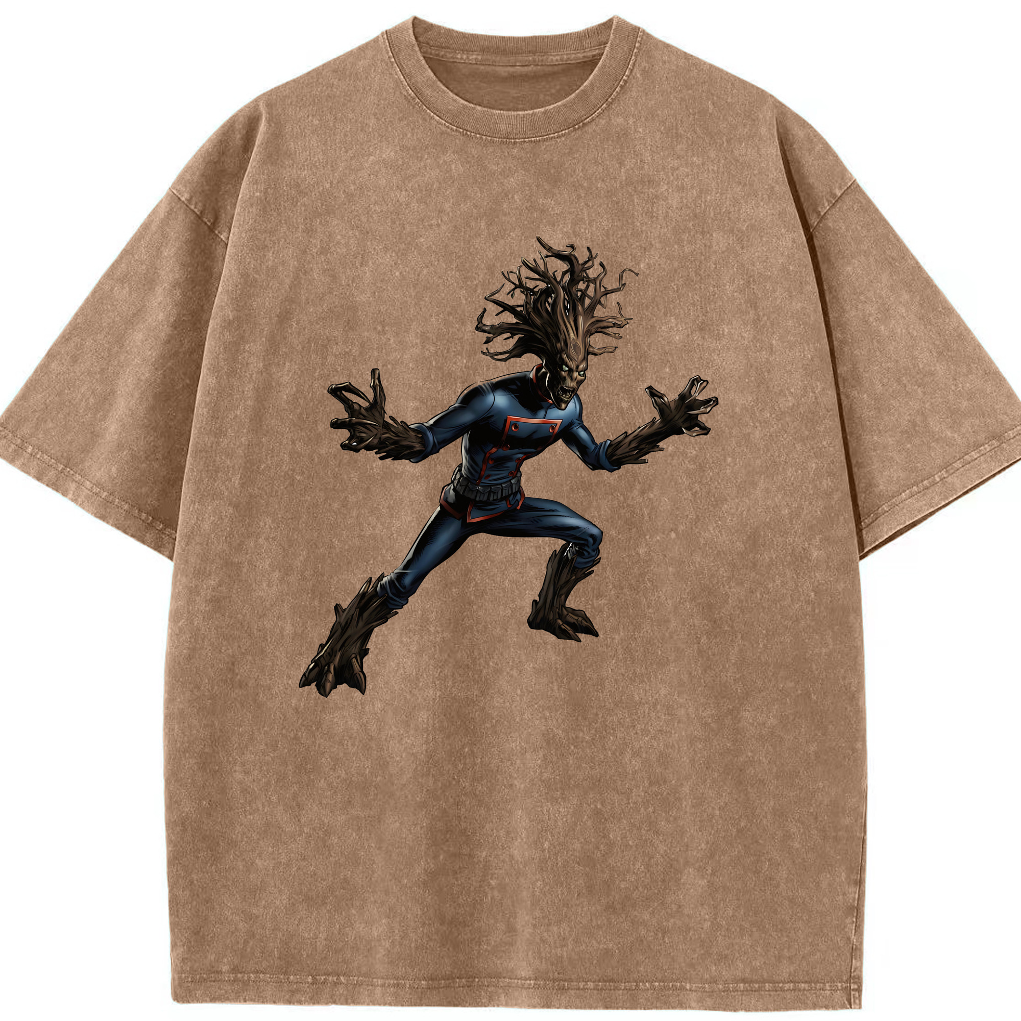 （画像用） アベンジャーズ The Avengers 綿100% ヴィンテージ風 半袖Tシャツ（フロントプリント）