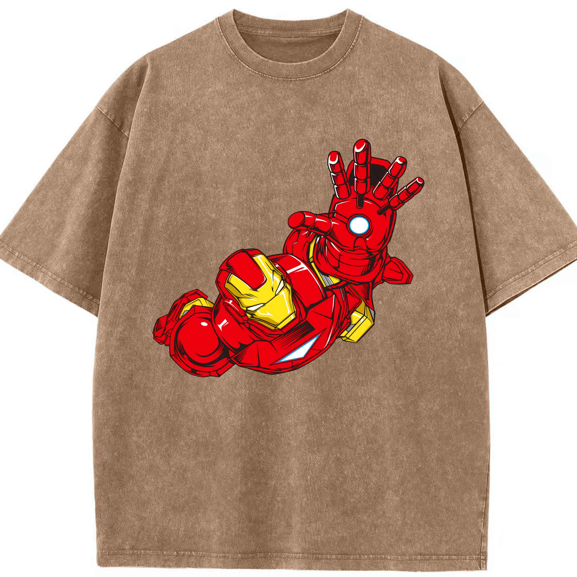 （画像用） アベンジャーズ The Avengers 綿100% ヴィンテージ風 半袖Tシャツ（フロントプリント）