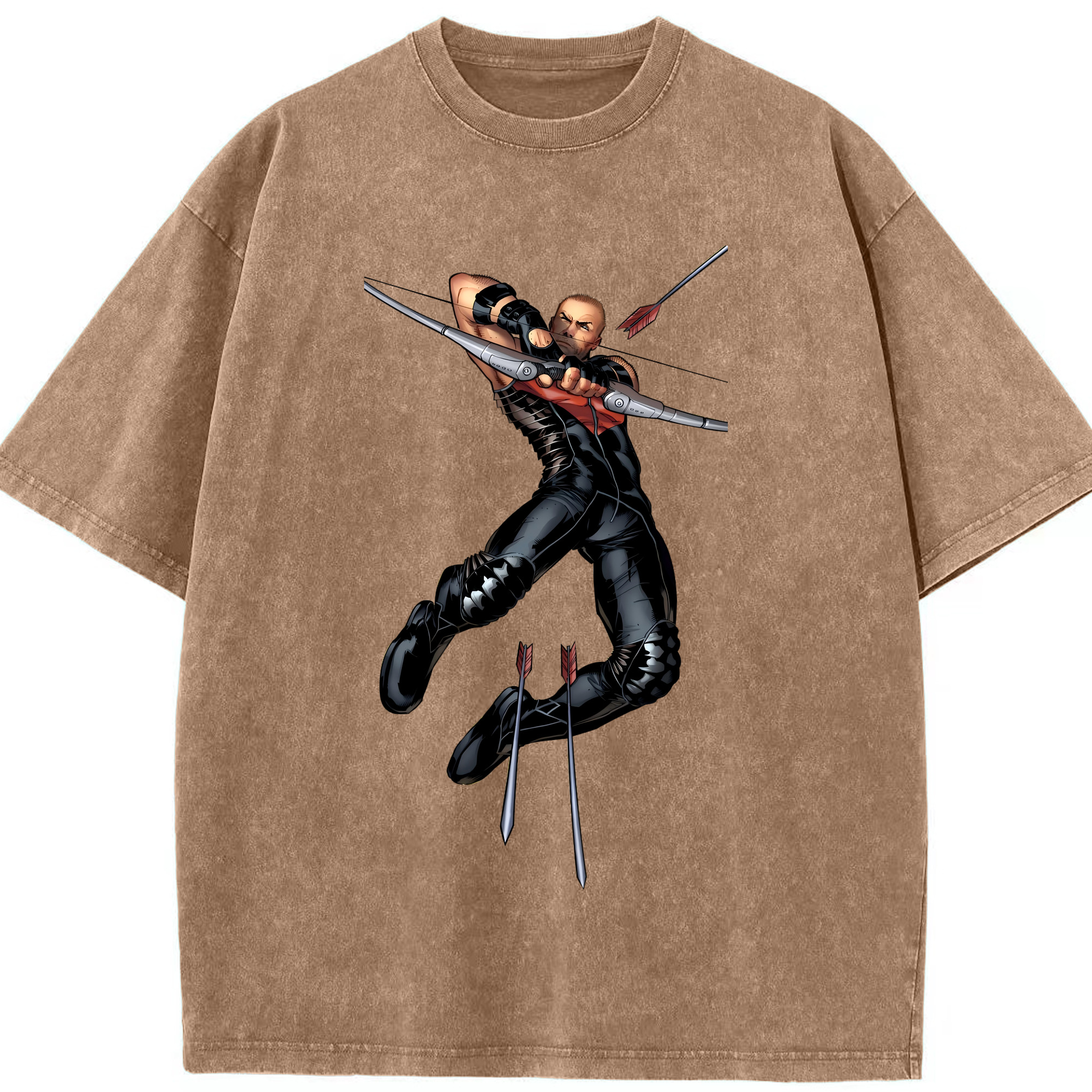 （画像用） アベンジャーズ The Avengers 綿100% ヴィンテージ風 半袖Tシャツ（フロントプリント）