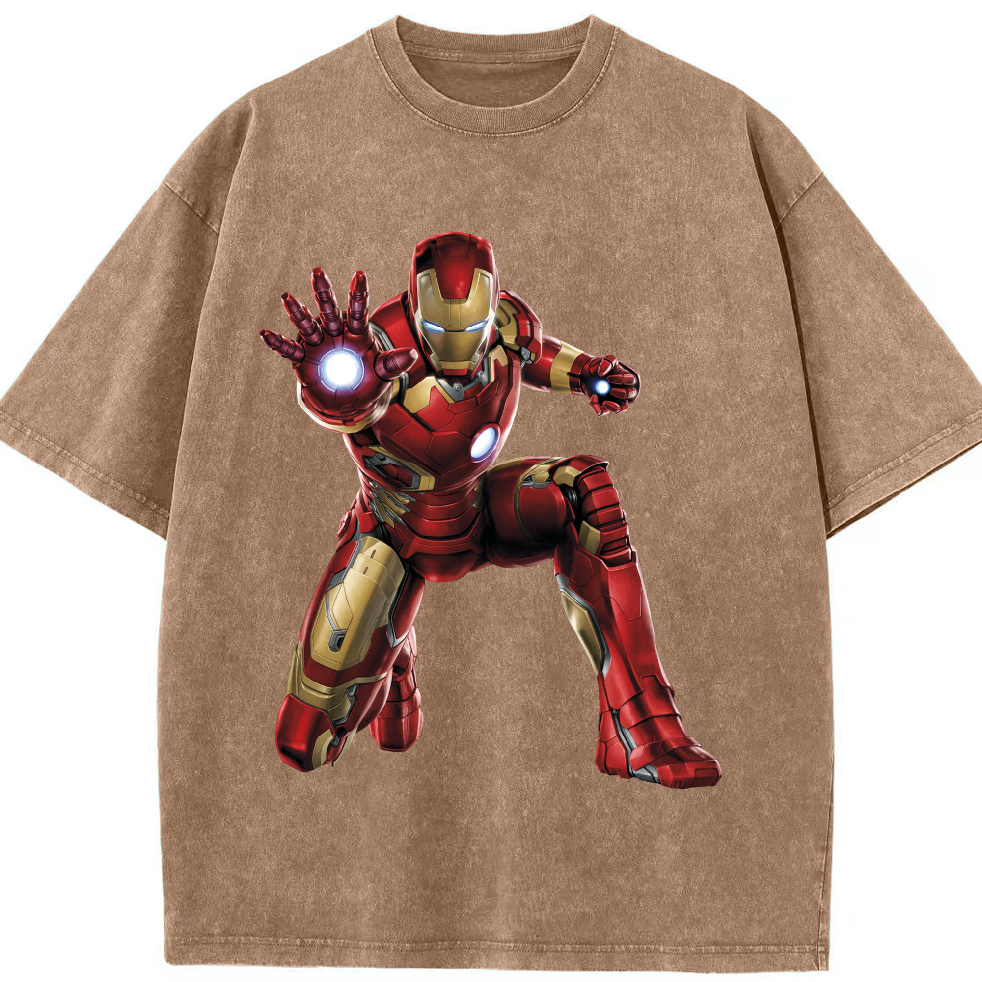 （画像用） アベンジャーズ The Avengers 綿100% ヴィンテージ風 半袖Tシャツ（フロントプリント）