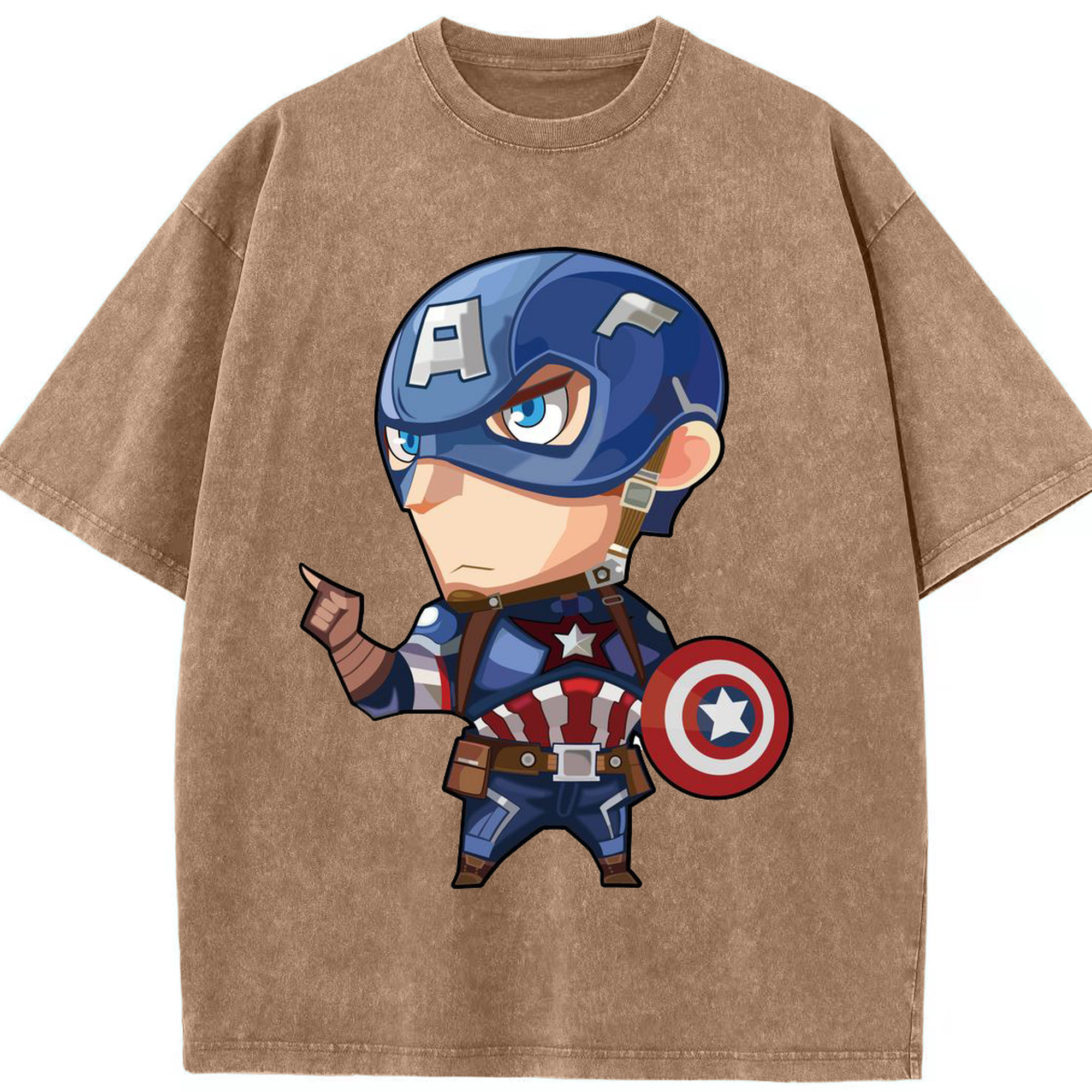 （画像用） アベンジャーズ The Avengers 綿100% ヴィンテージ風 半袖Tシャツ（フロントプリント）