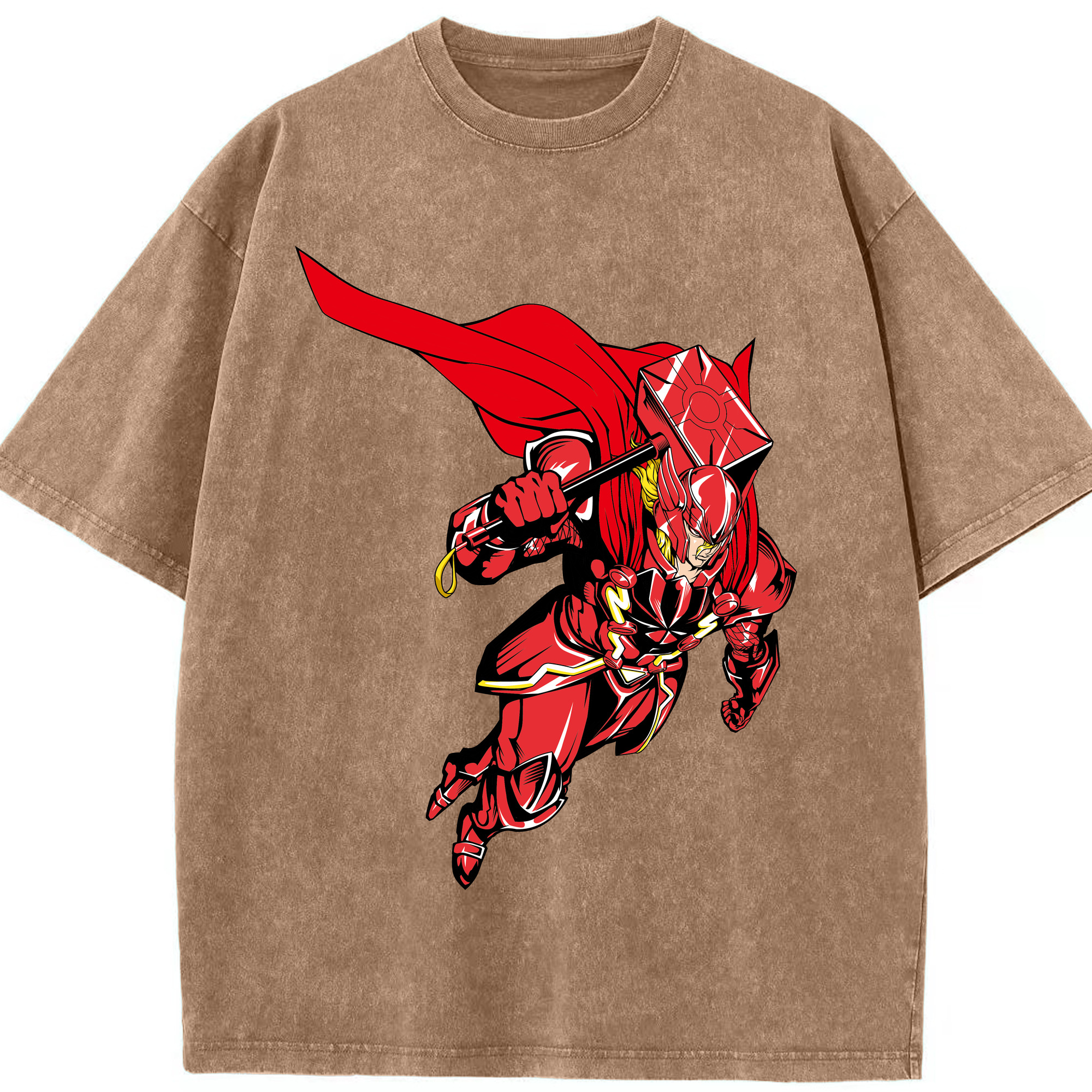 （画像用） アベンジャーズ The Avengers 綿100% ヴィンテージ風 半袖Tシャツ（フロントプリント）