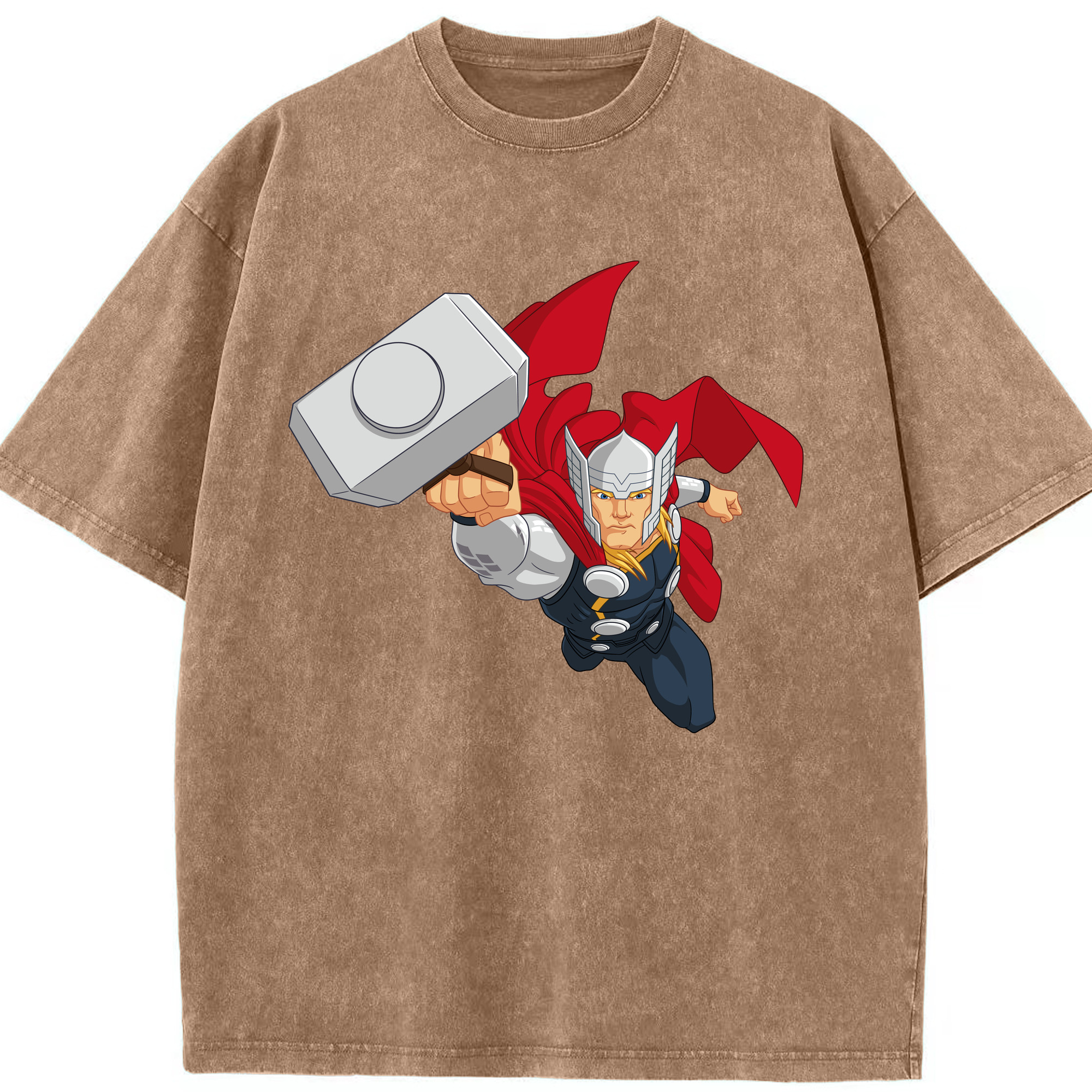 （画像用） アベンジャーズ The Avengers 綿100% ヴィンテージ風 半袖Tシャツ（フロントプリント）