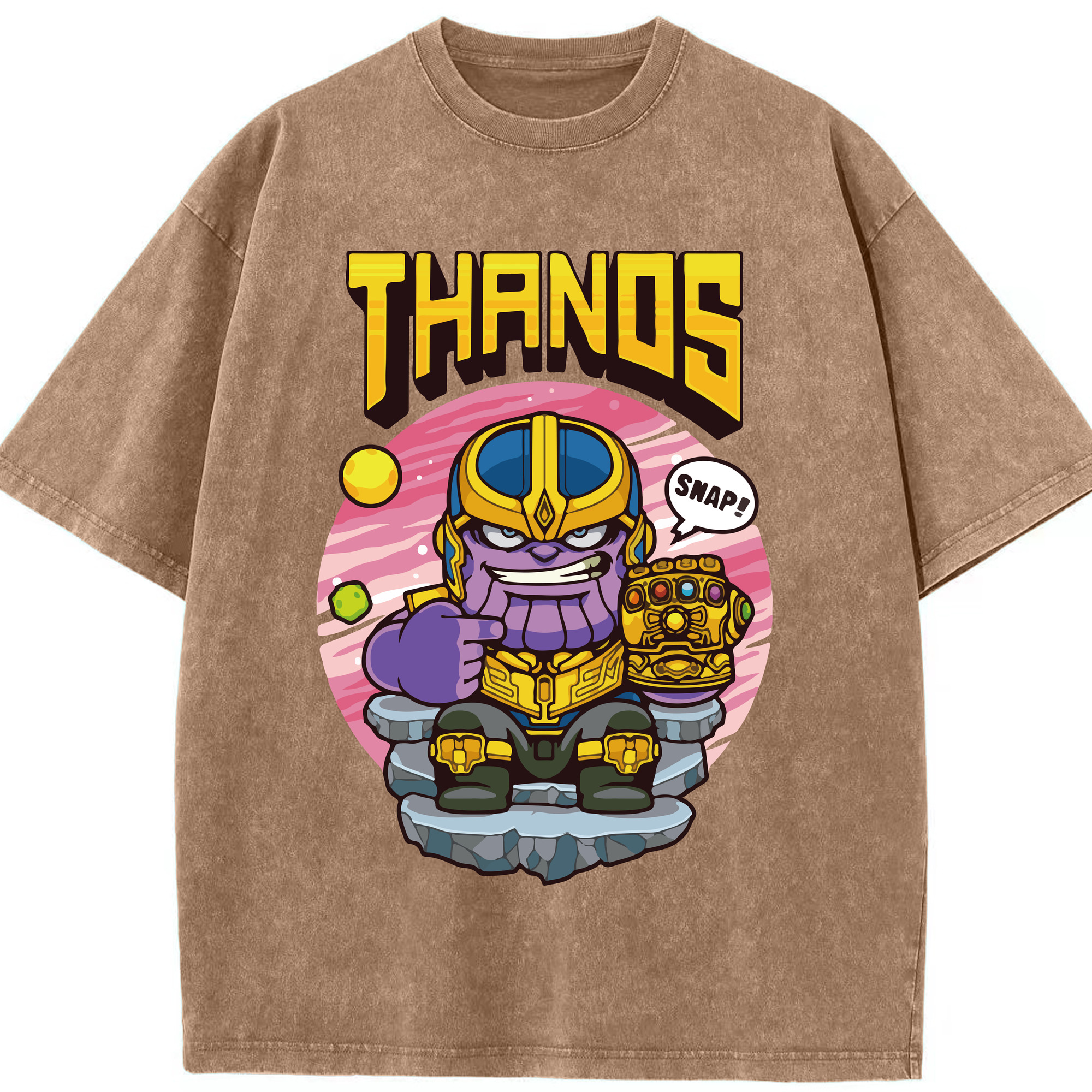 （画像用） アベンジャーズ The Avengers 綿100% ヴィンテージ風 半袖Tシャツ（フロントプリント）