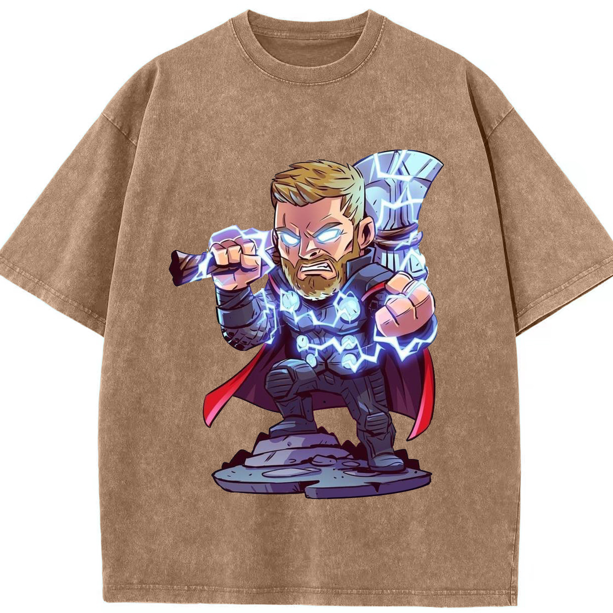 （画像用） アベンジャーズ The Avengers 綿100% ヴィンテージ風 半袖Tシャツ（フロントプリント）