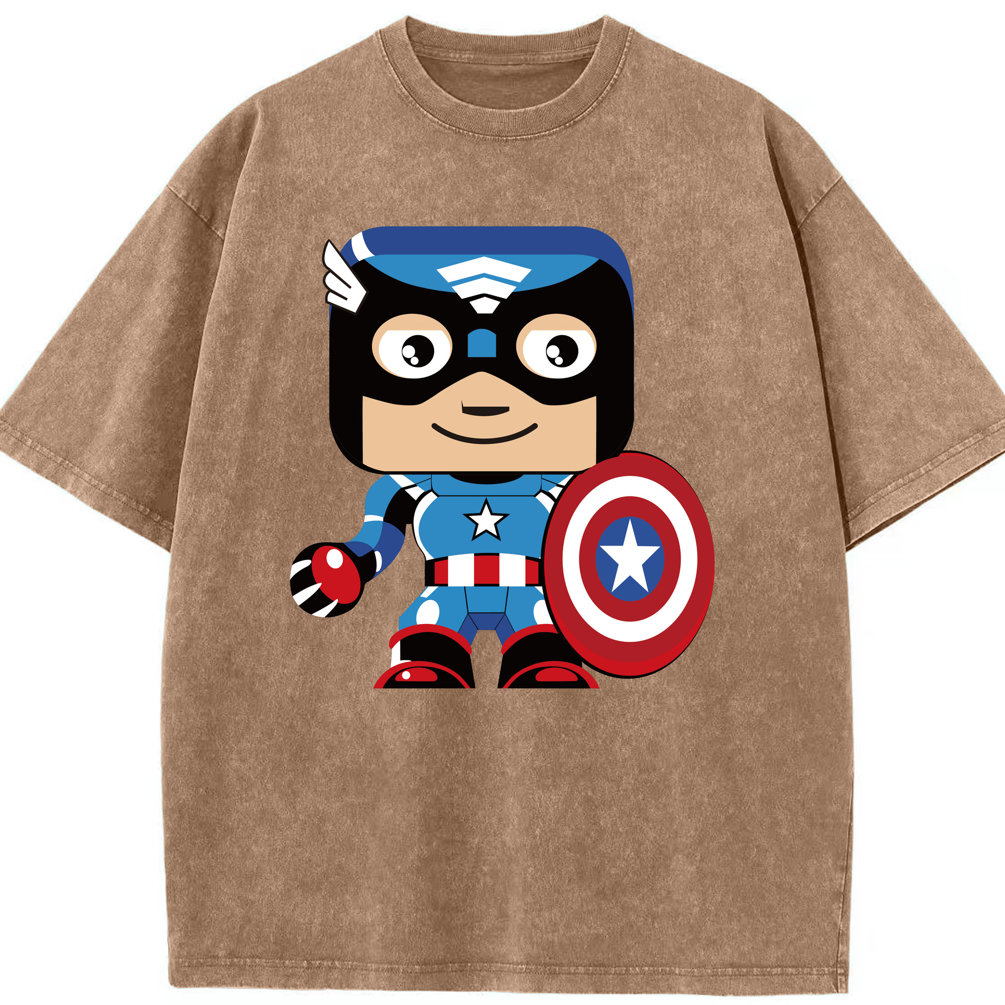 （画像用） アベンジャーズ The Avengers 綿100% ヴィンテージ風 半袖Tシャツ（フロントプリント）