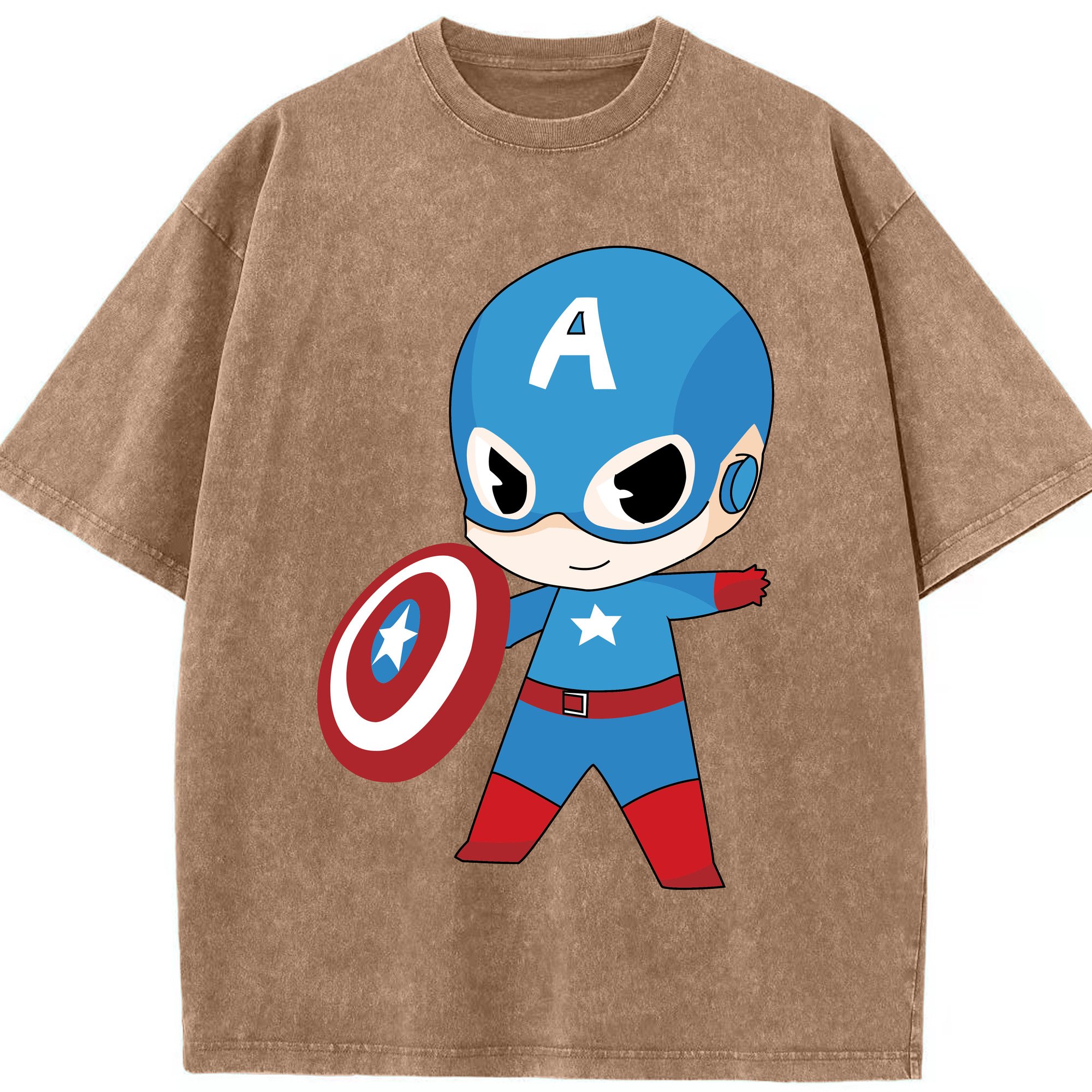 （画像用） アベンジャーズ The Avengers 綿100% ヴィンテージ風 半袖Tシャツ（フロントプリント）
