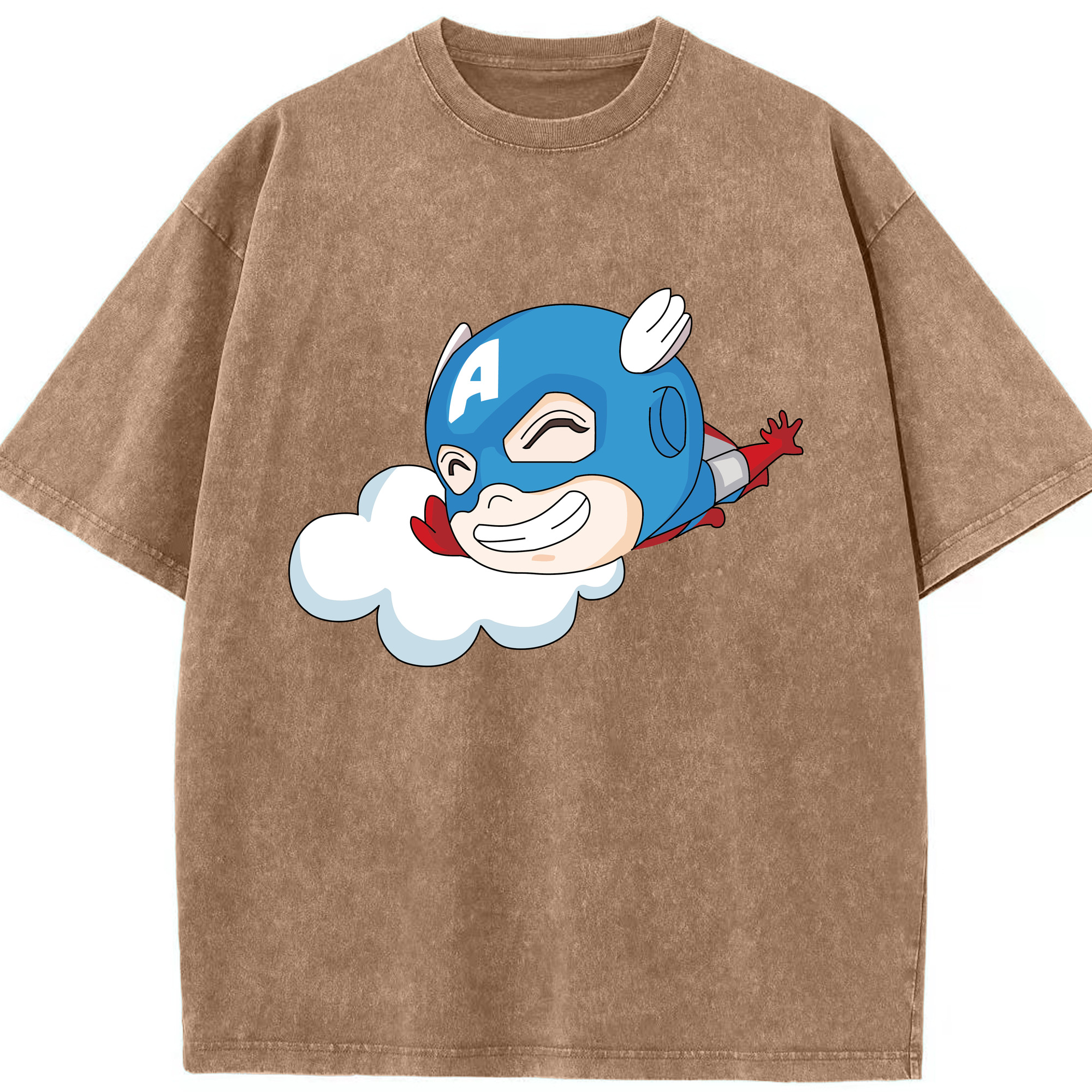 （画像用） アベンジャーズ The Avengers 綿100% ヴィンテージ風 半袖Tシャツ（フロントプリント）