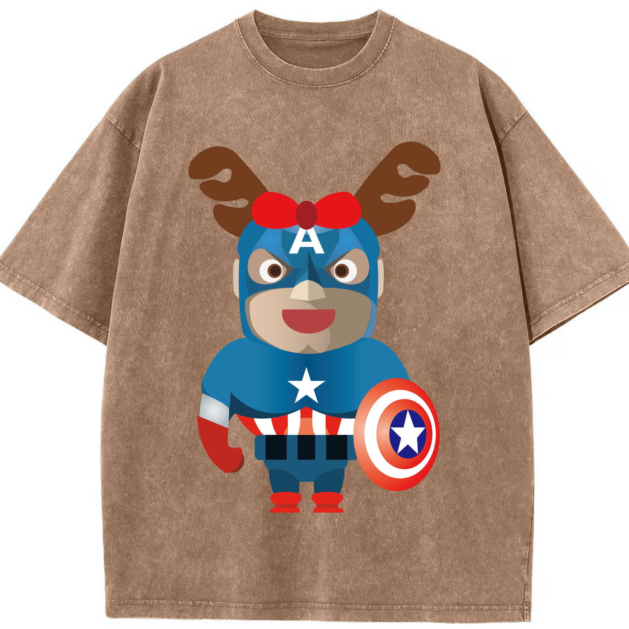 （画像用） アベンジャーズ The Avengers 綿100% ヴィンテージ風 半袖Tシャツ（フロントプリント）