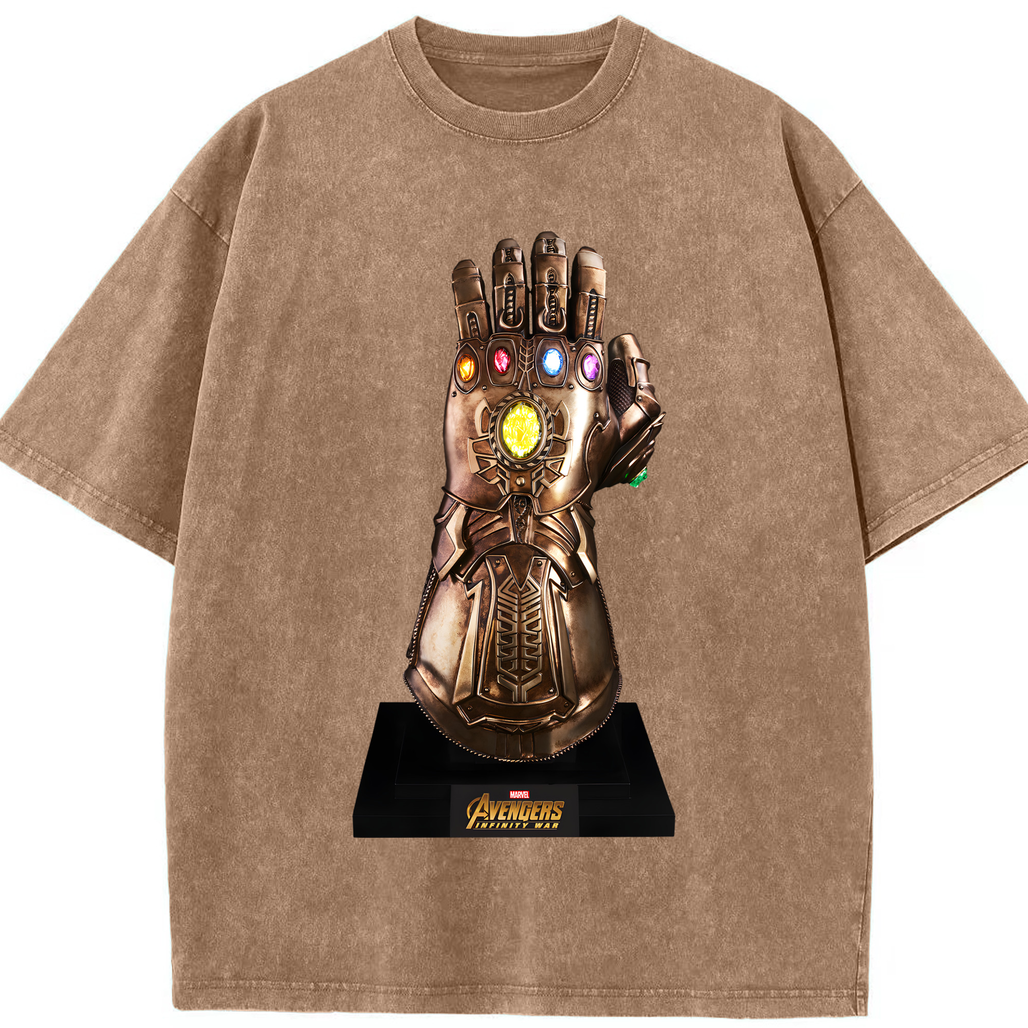 （画像用） アベンジャーズ The Avengers 綿100% ヴィンテージ風 半袖Tシャツ（フロントプリント）