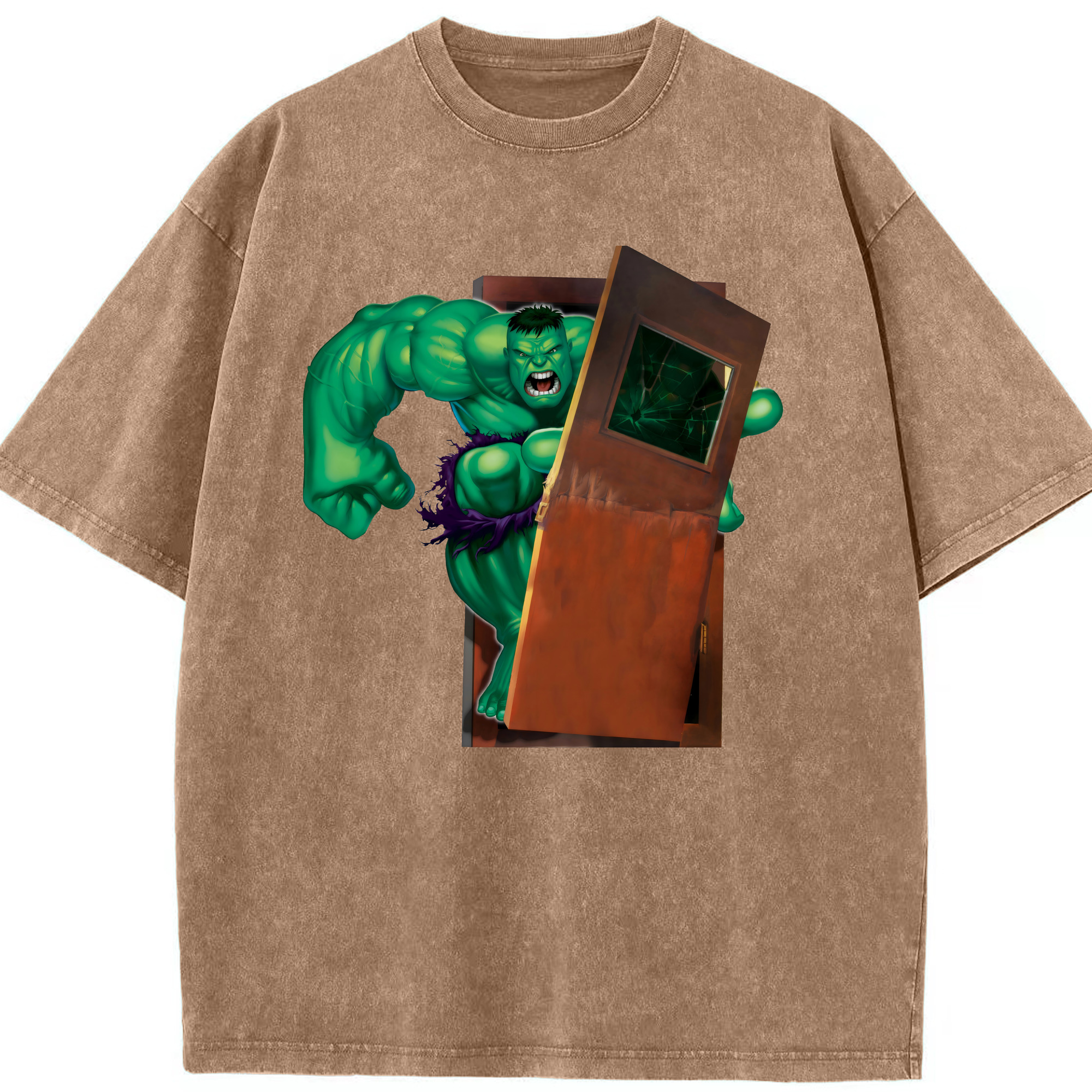 （画像用） アベンジャーズ The Avengers 綿100% ヴィンテージ風 半袖Tシャツ（フロントプリント）