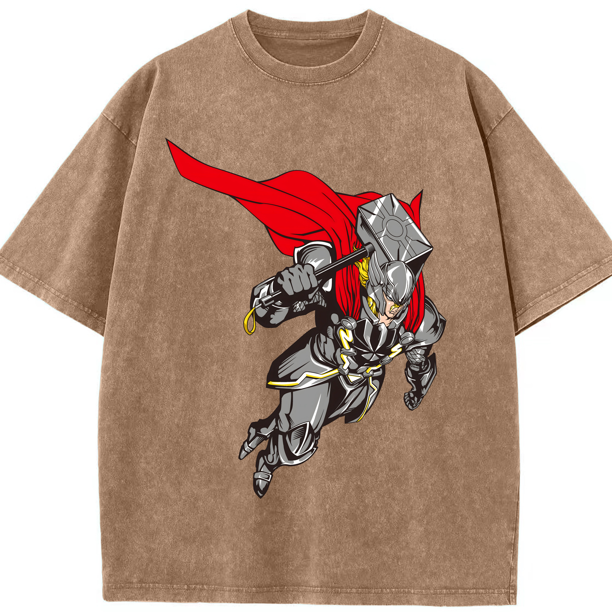 （画像用） アベンジャーズ The Avengers 綿100% ヴィンテージ風 半袖Tシャツ（フロントプリント）