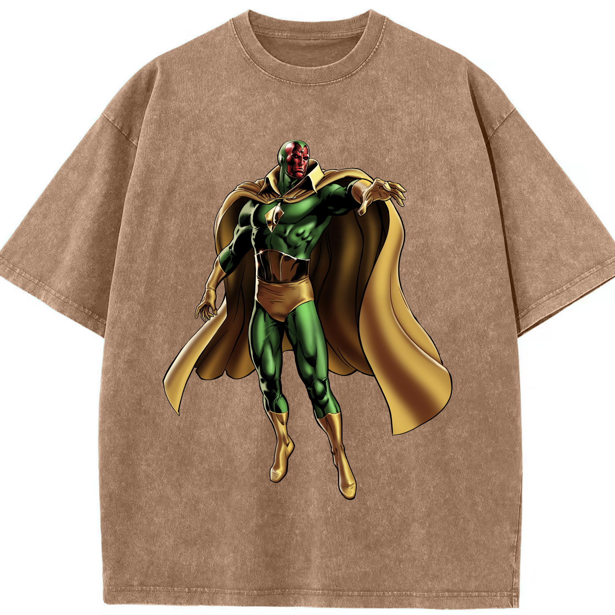 （画像用） アベンジャーズ The Avengers 綿100% ヴィンテージ風 半袖Tシャツ（フロントプリント）
