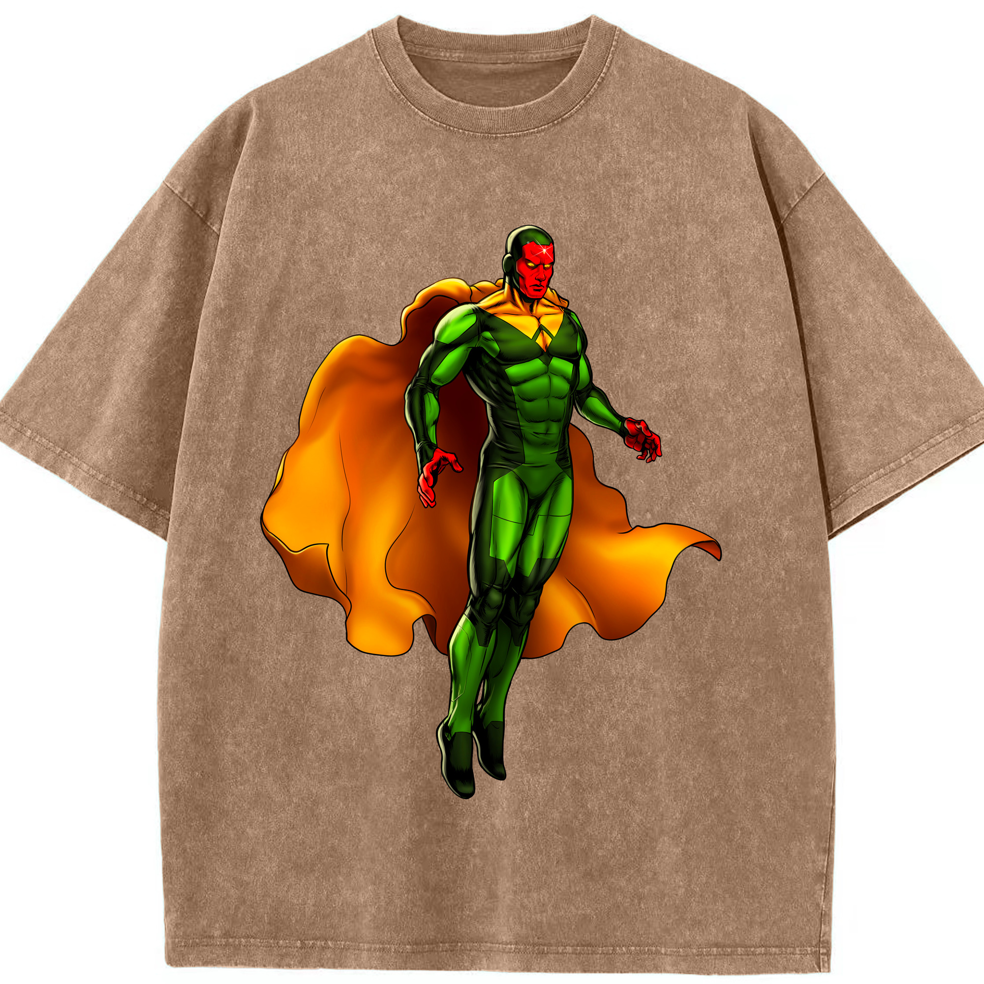 （画像用） アベンジャーズ The Avengers 綿100% ヴィンテージ風 半袖Tシャツ（フロントプリント）