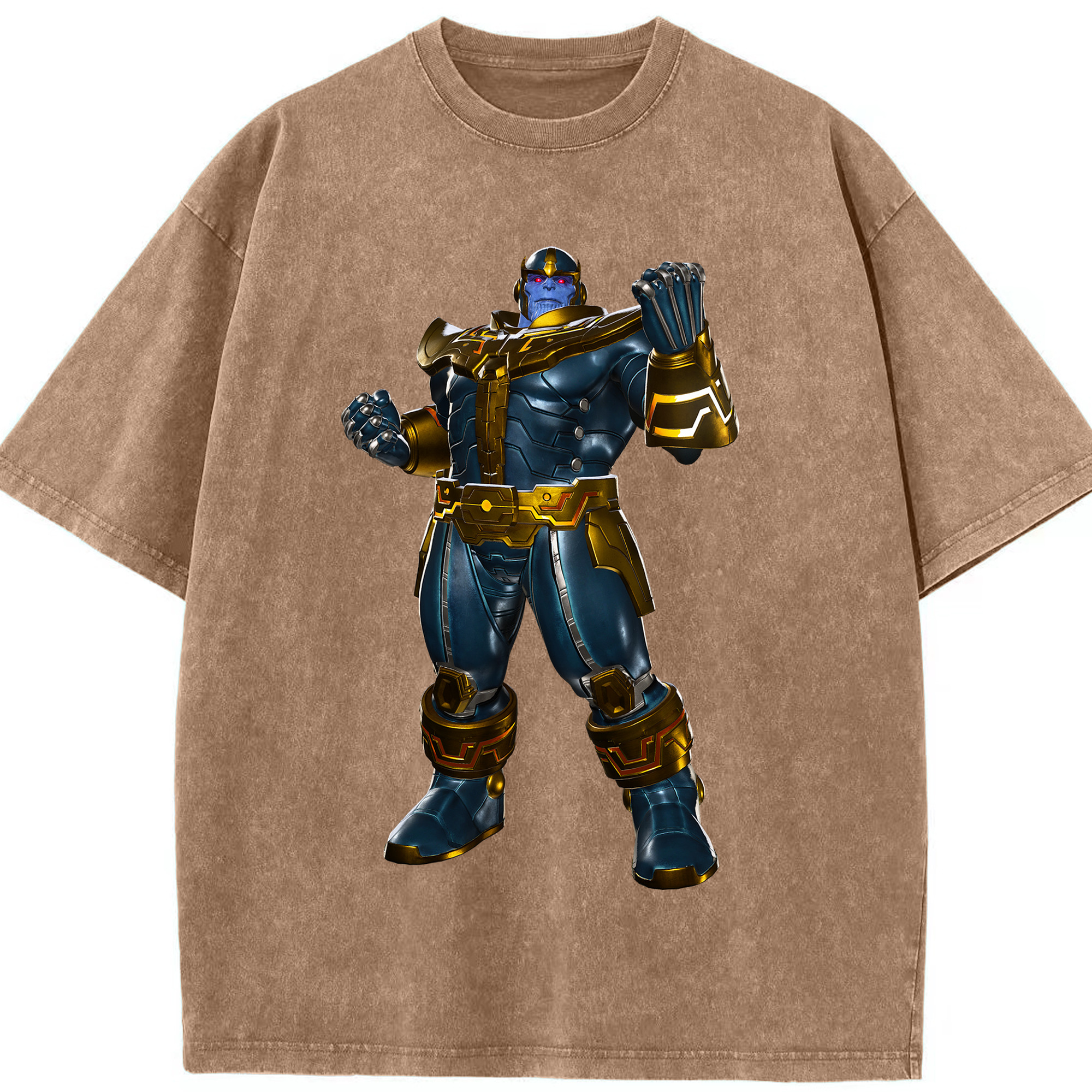 （画像用） アベンジャーズ The Avengers 綿100% ヴィンテージ風 半袖Tシャツ（フロントプリント）