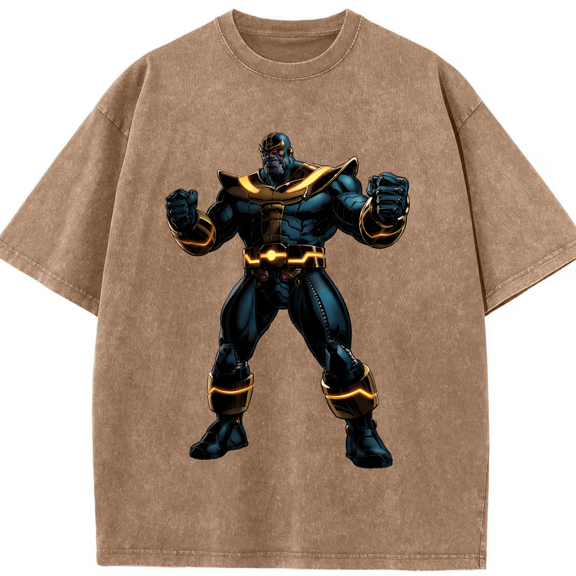 （画像用） アベンジャーズ The Avengers 綿100% ヴィンテージ風 半袖Tシャツ（フロントプリント）