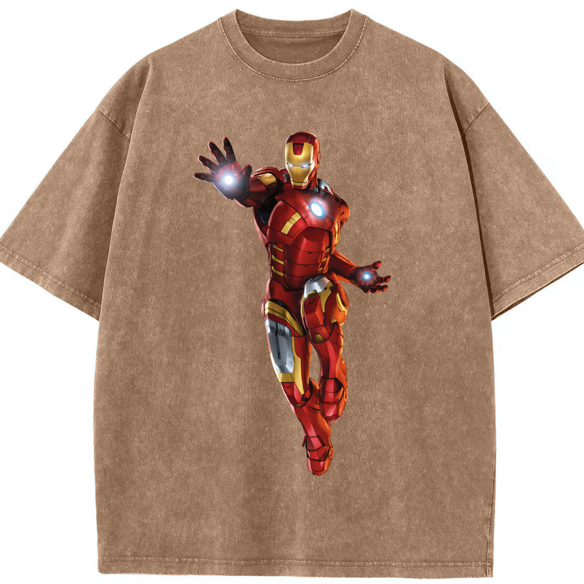 （画像用） アベンジャーズ The Avengers 綿100% ヴィンテージ風 半袖Tシャツ（フロントプリント）