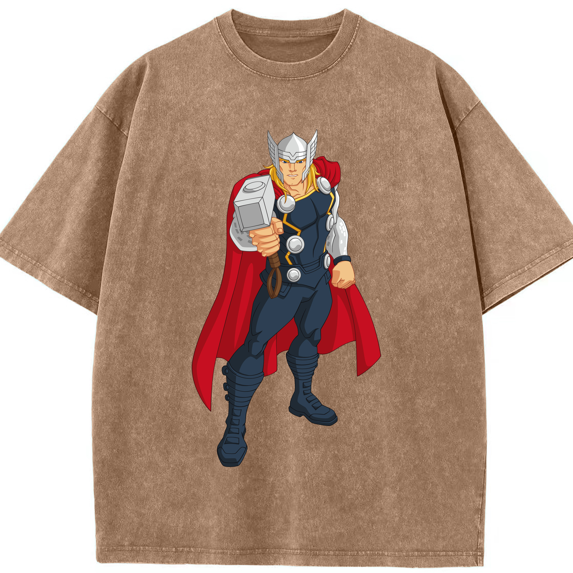 （画像用） アベンジャーズ The Avengers 綿100% ヴィンテージ風 半袖Tシャツ（フロントプリント）
