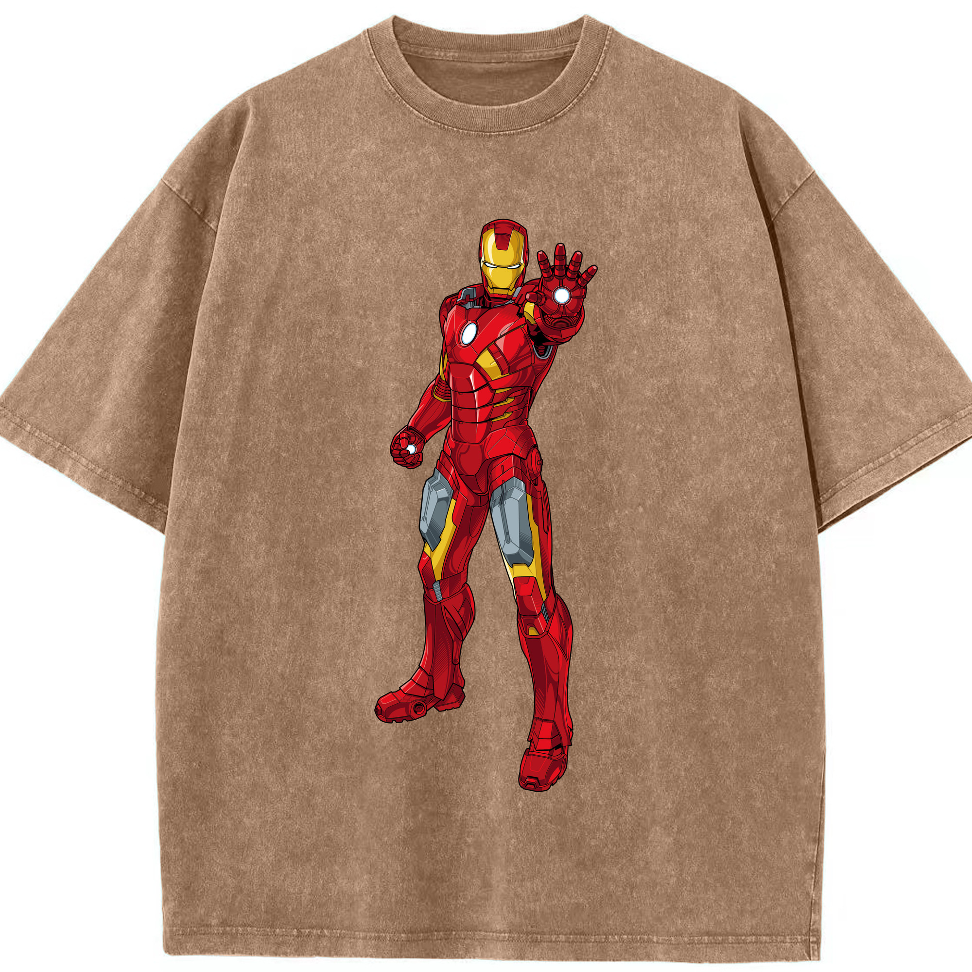 （画像用） アベンジャーズ The Avengers 綿100% ヴィンテージ風 半袖Tシャツ（フロントプリント）
