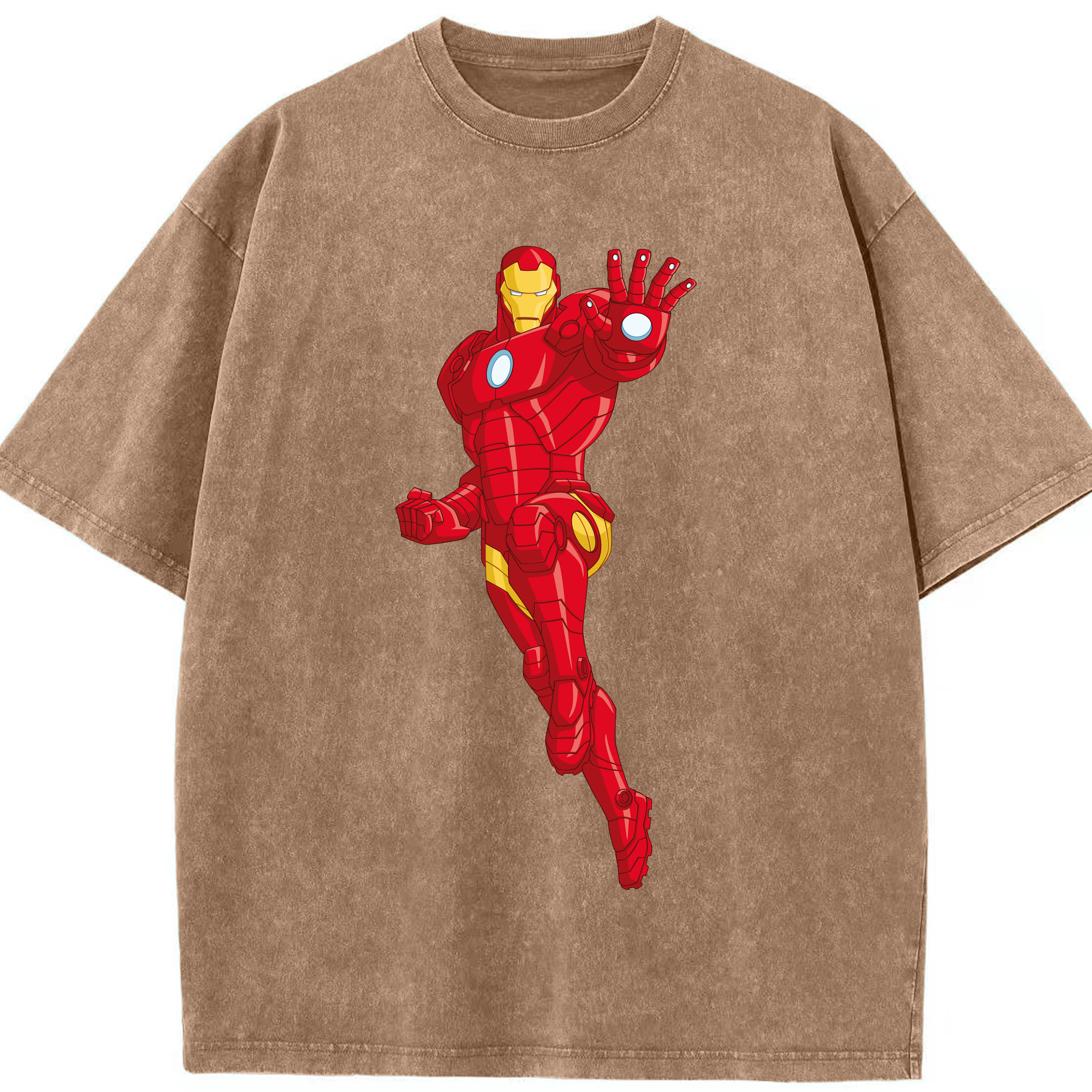 （画像用） アベンジャーズ The Avengers 綿100% ヴィンテージ風 半袖Tシャツ（フロントプリント）