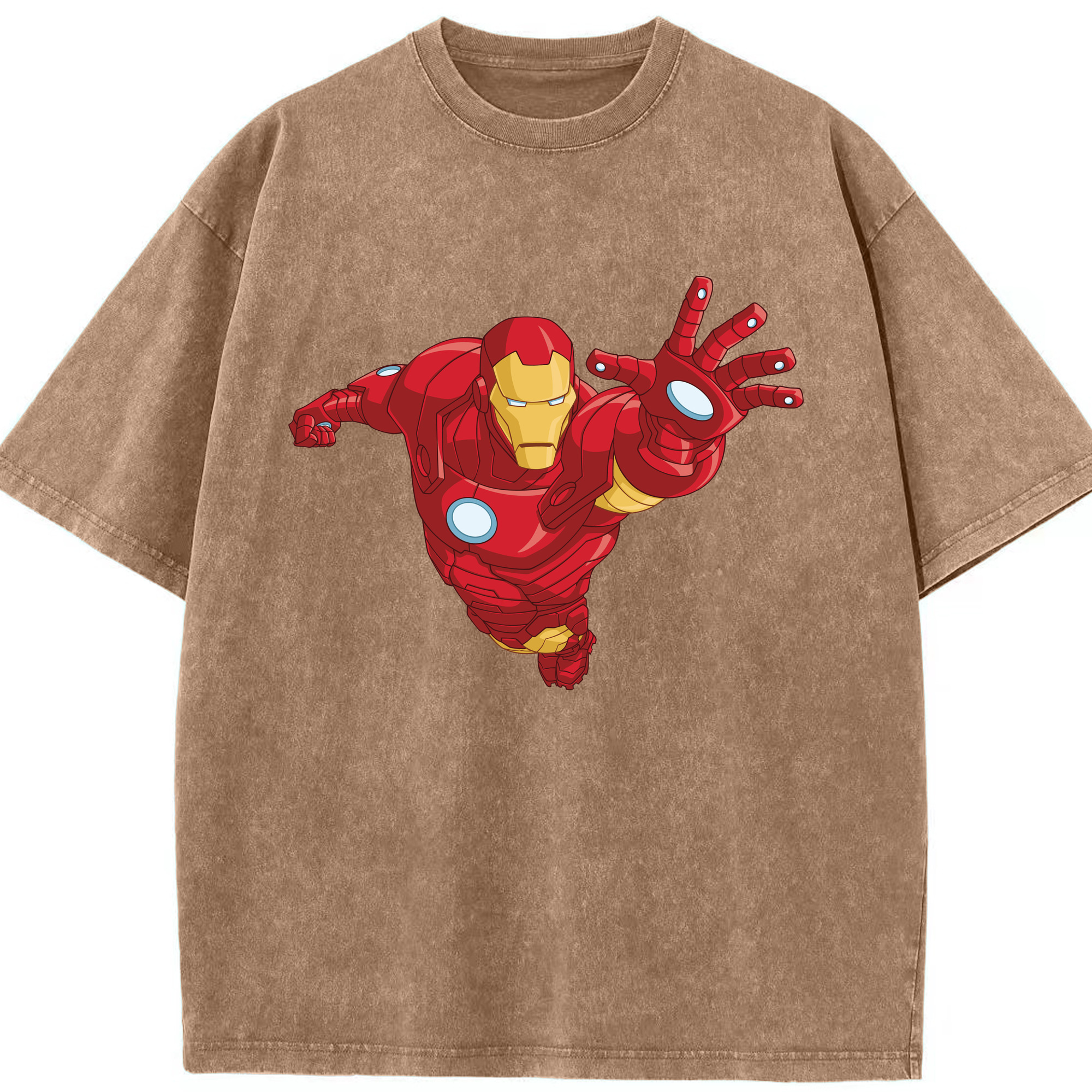 （画像用） アベンジャーズ The Avengers 綿100% ヴィンテージ風 半袖Tシャツ（フロントプリント）