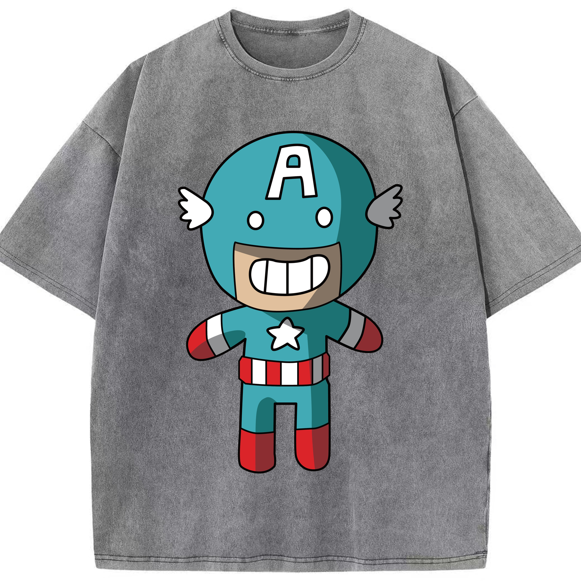 （画像用） アベンジャーズ The Avengers 綿100% ヴィンテージ風 半袖Tシャツ（フロントプリント）