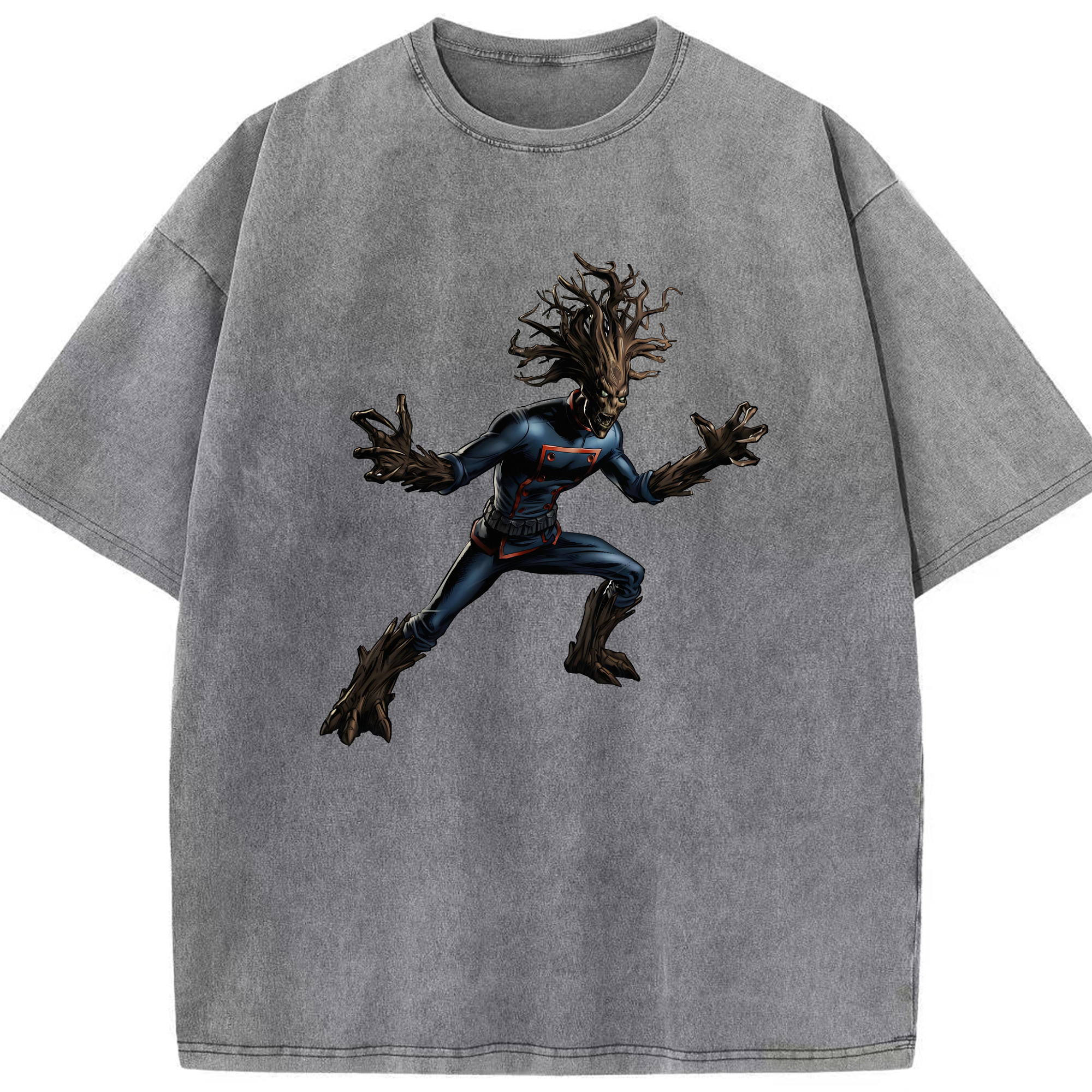 （画像用） アベンジャーズ The Avengers 綿100% ヴィンテージ風 半袖Tシャツ（フロントプリント）